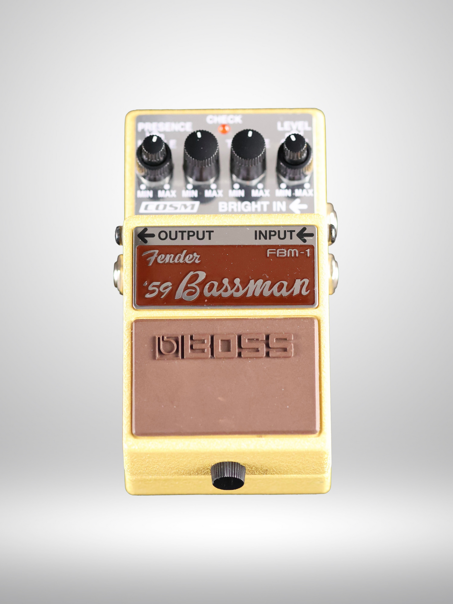 Boss Fender '59 Bassman FBM-1 Guitar Pedal, Used