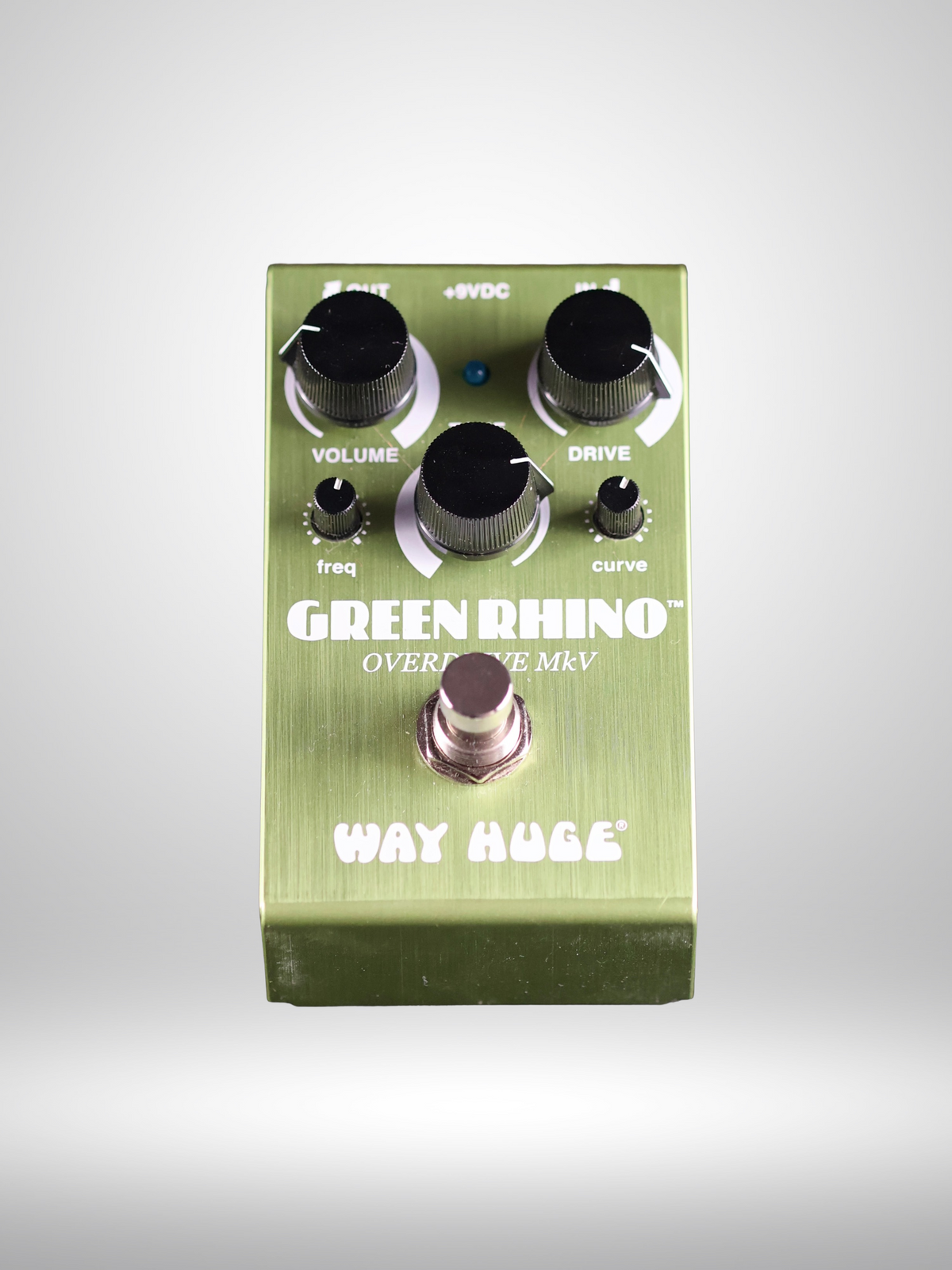 Way Huge Smalls Green Rhino MKV Overdrive Guitar Pedal, Used