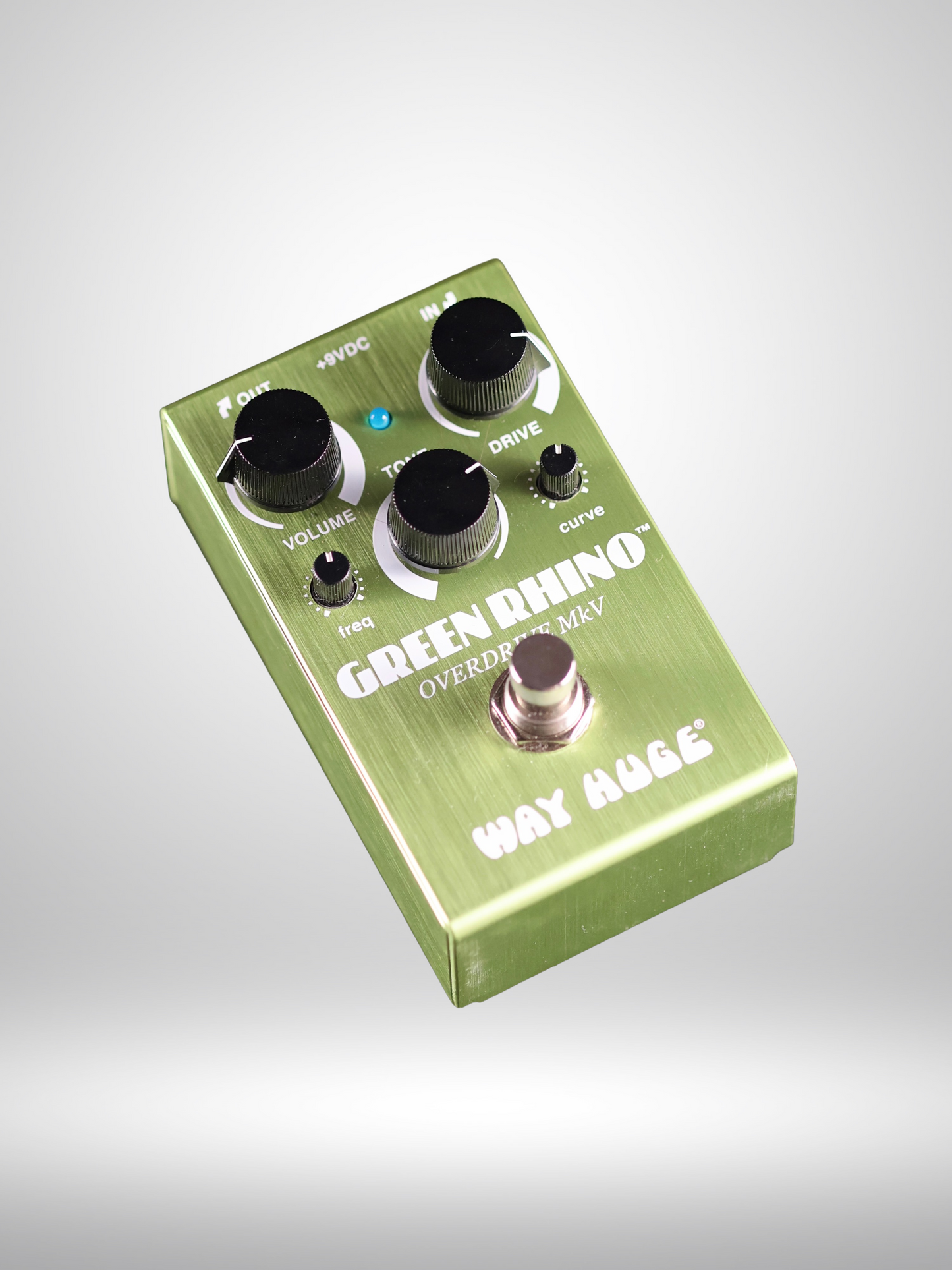 Way Huge Smalls Green Rhino MKV Overdrive Guitar Pedal, Used