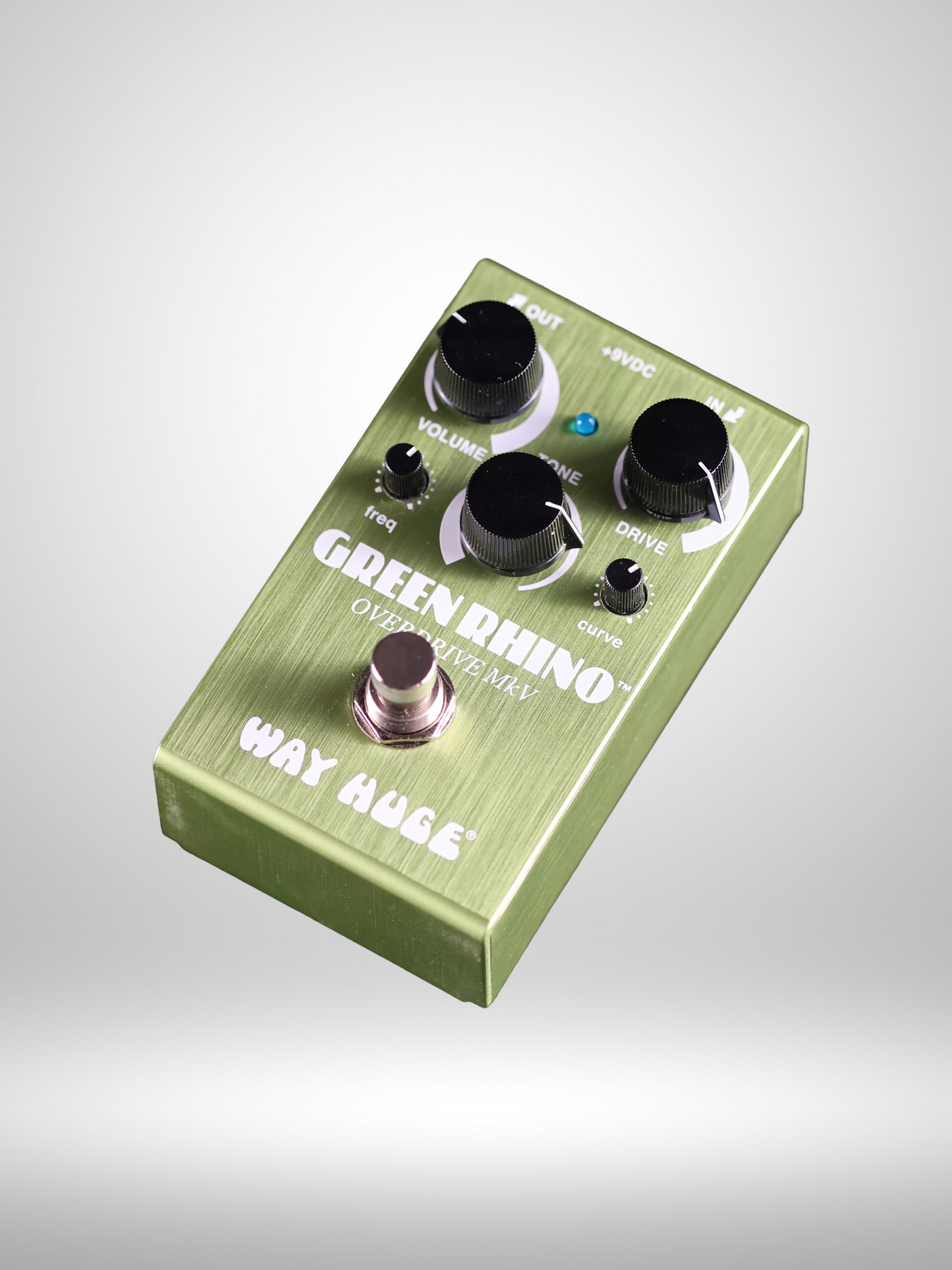 Way Huge Smalls Green Rhino MKV Overdrive Guitar Pedal, Used