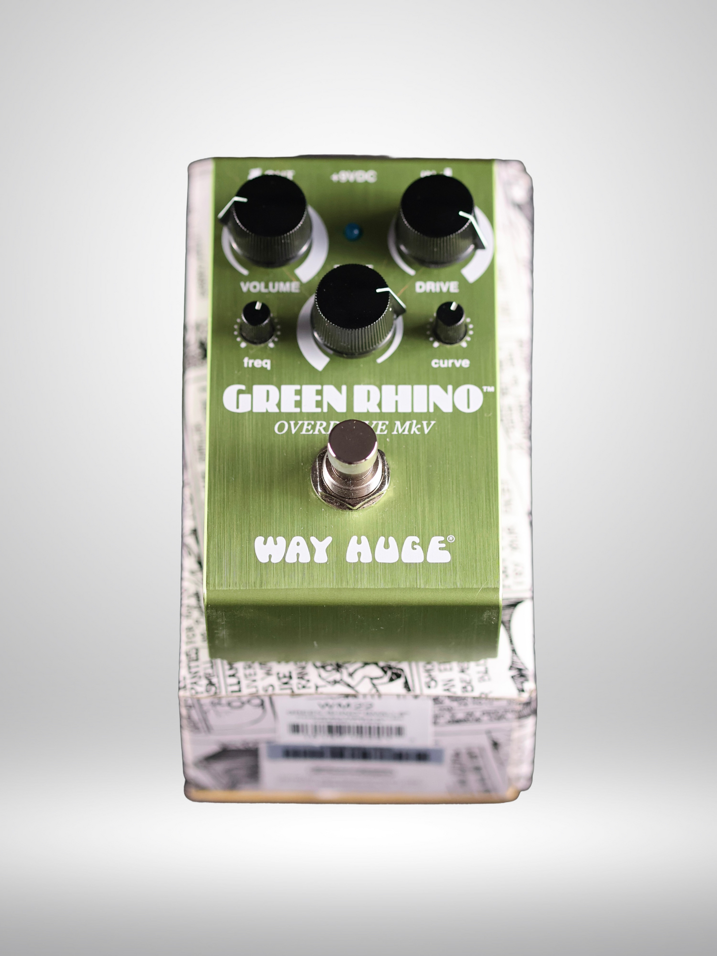 Way Huge Smalls Green Rhino MKV Overdrive Guitar Pedal, Used