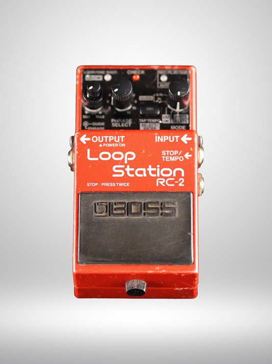 Boss RC-2 Loop Station Guitar Pedal, Red, 2006 - Present, Used