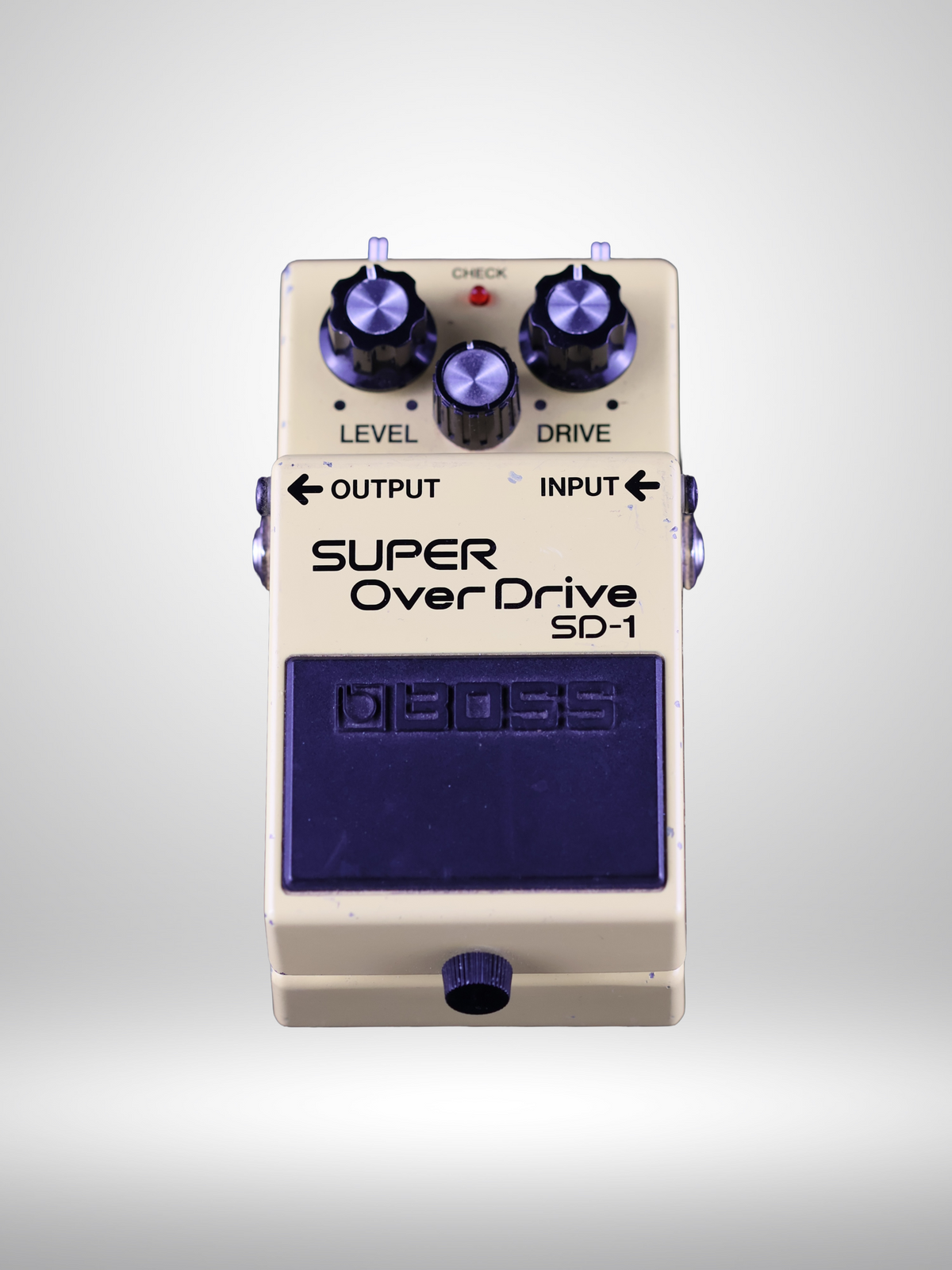 Boss Super OverDrive SD-1, Modified by Skeleton Effects, Used