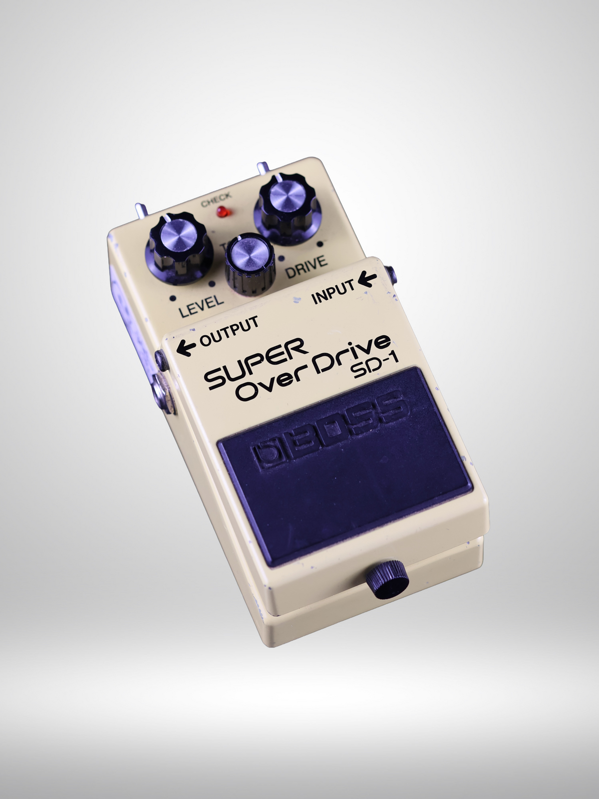 Boss Super OverDrive SD-1, Modified by Skeleton Effects, Used