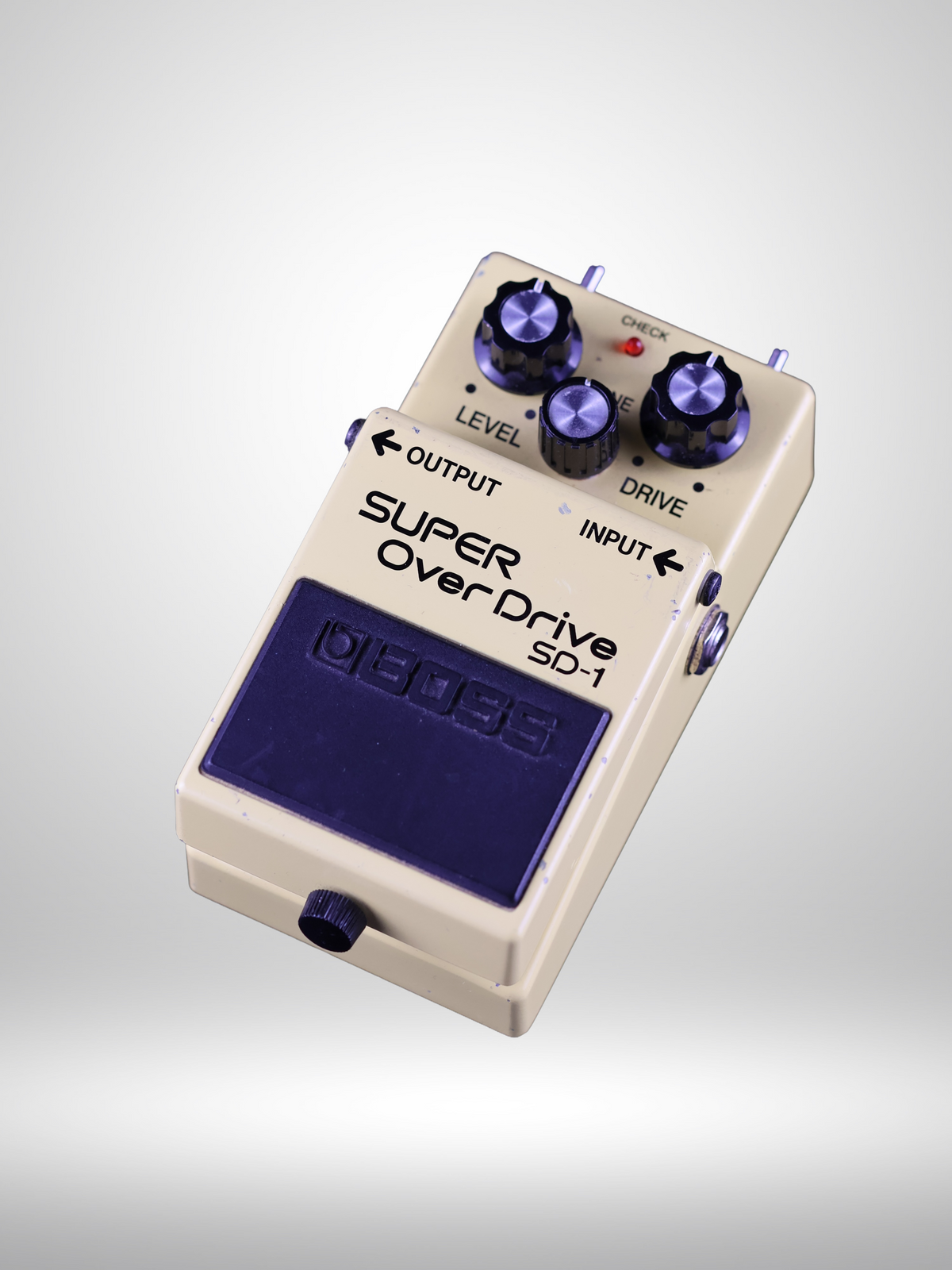 Boss Super OverDrive SD-1, Modified by Skeleton Effects, Used