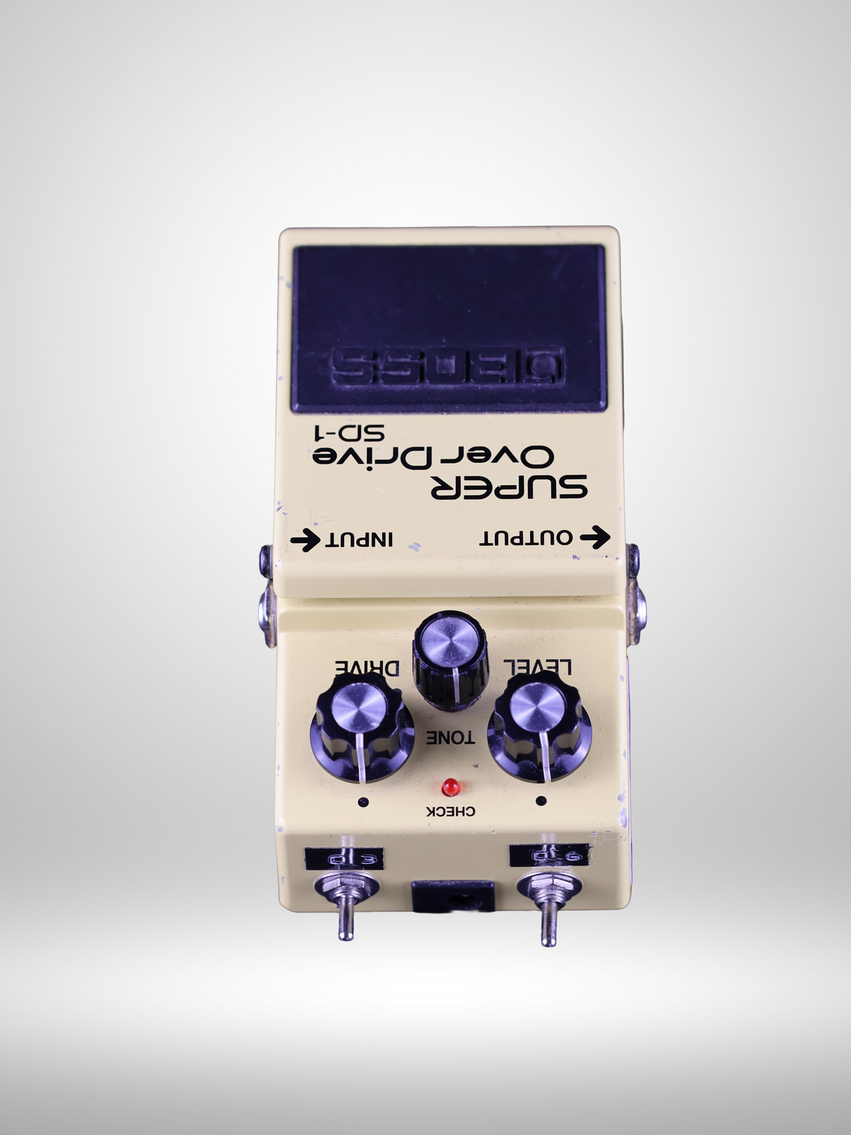 Boss Super OverDrive SD-1, Modified by Skeleton Effects, Used
