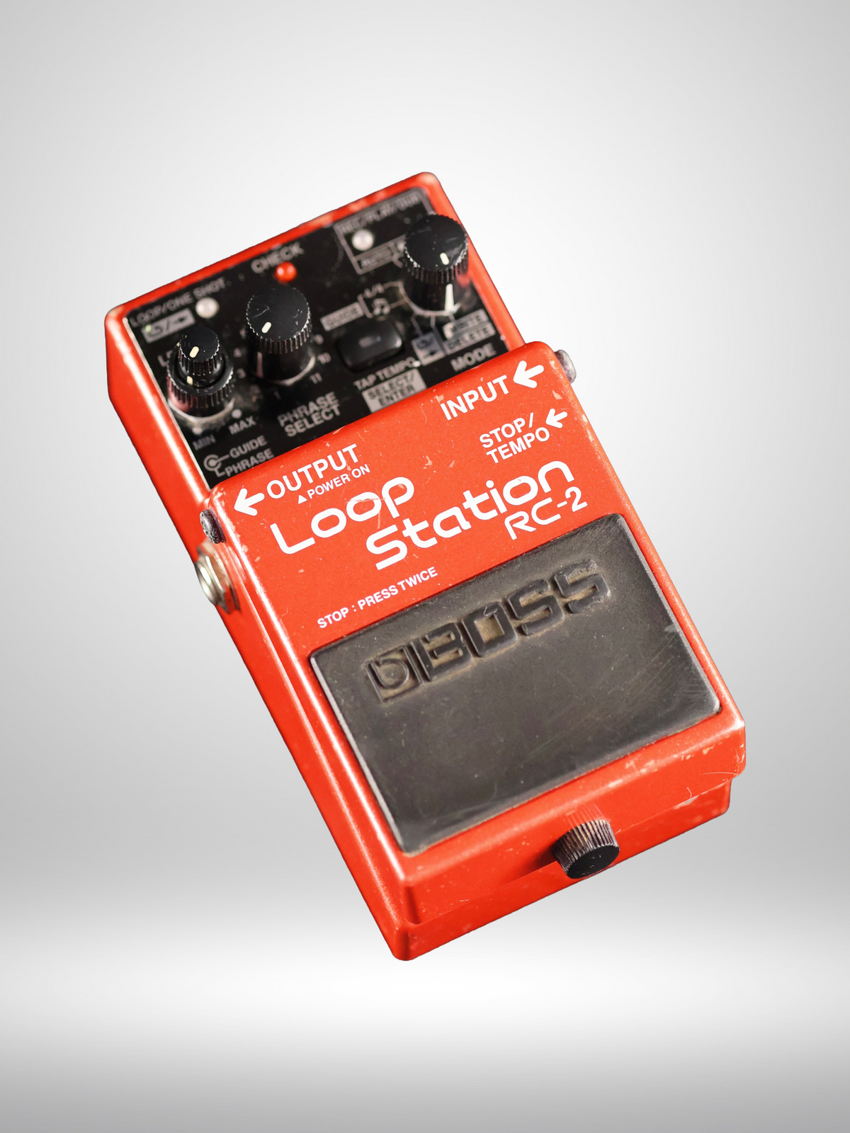 Boss RC-2 Loop Station Guitar Pedal, Red, 2006 - Present, Used