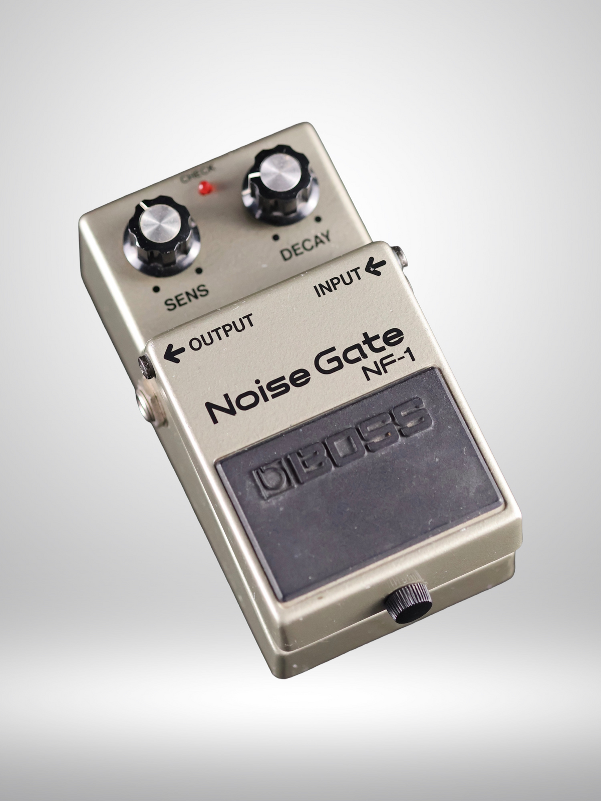 Boss NF-1 Noise Gate Guitar Pedal, Grey (Black Label) 1979 - 1988, Used