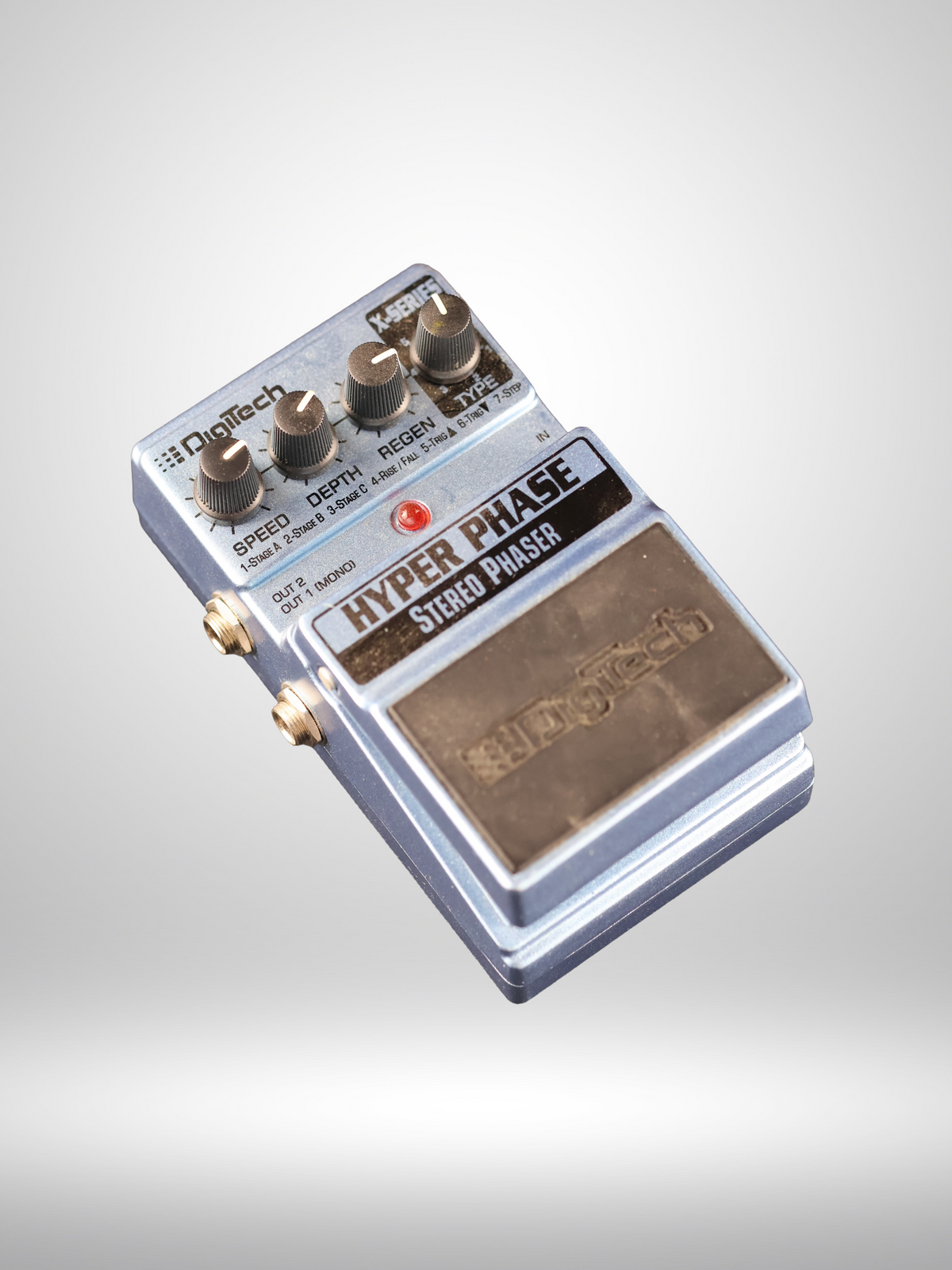DigiTech Hyper Phase Stereo Phaser Pedal, Used