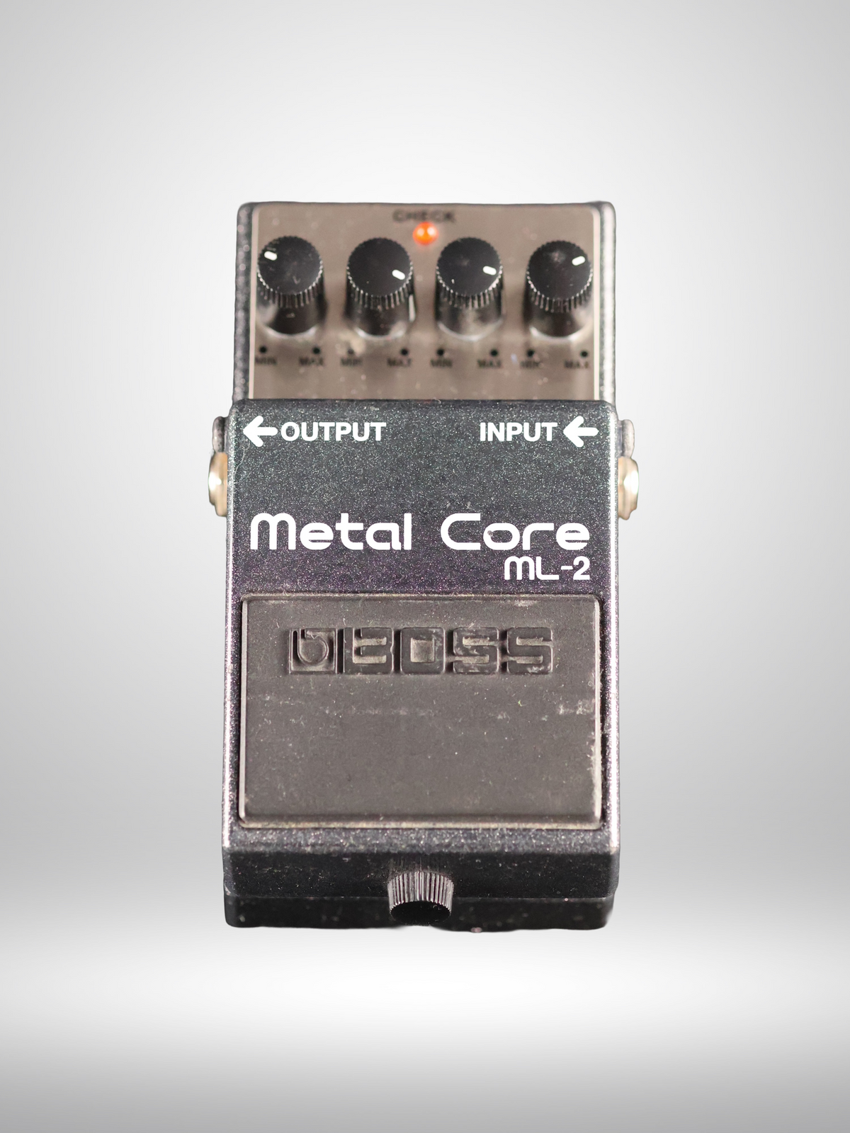 Boss ML-2 Metal Core Guitar Pedal, Black Metallic, 2006 - Present, Used