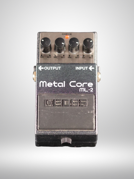 Boss ML-2 Metal Core Guitar Pedal, Black Metallic, 2006 - Present, Used