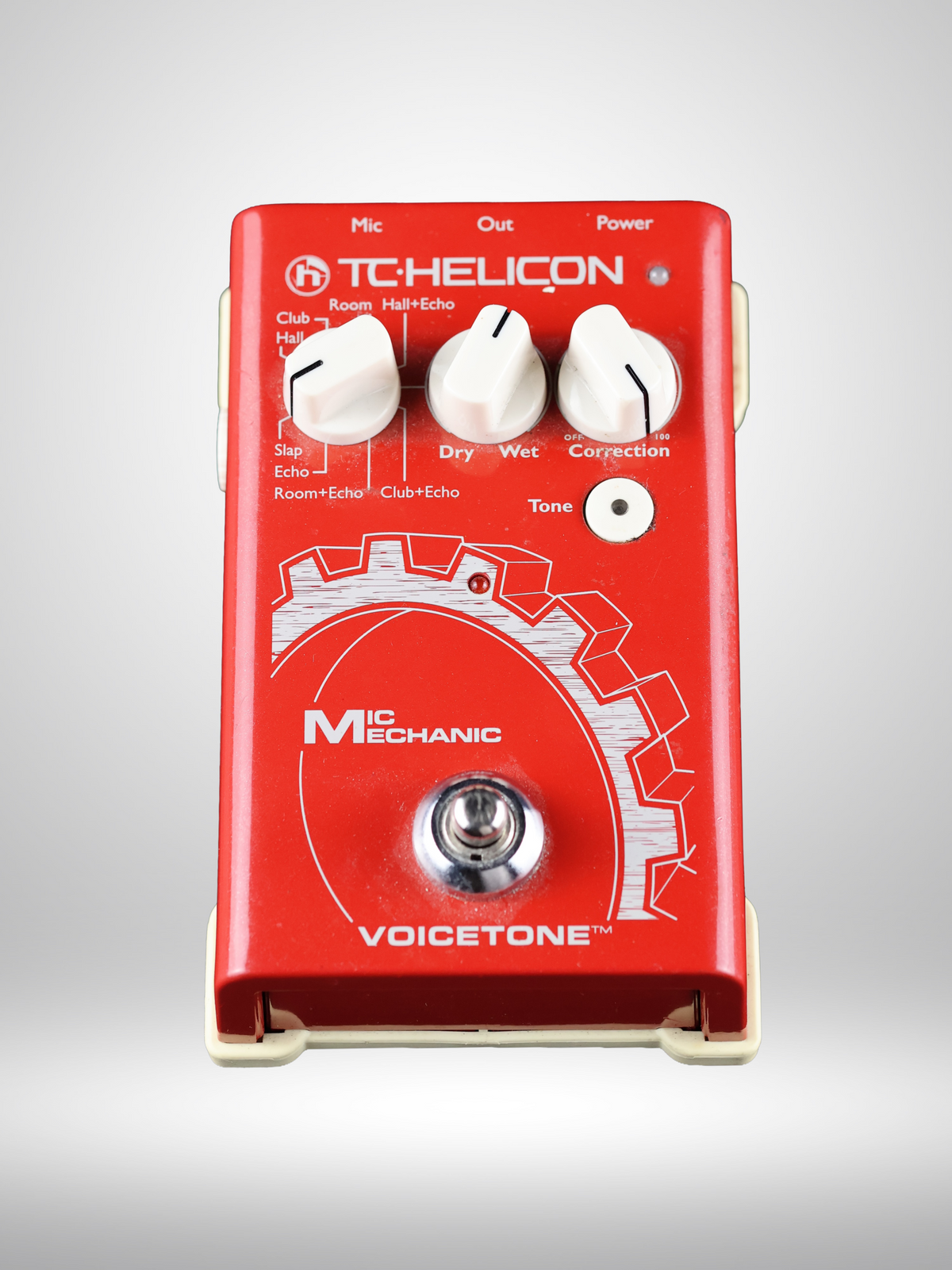 TC-Helicon Voicetone Mic Mechanic Vocal Effects Pedal, Used