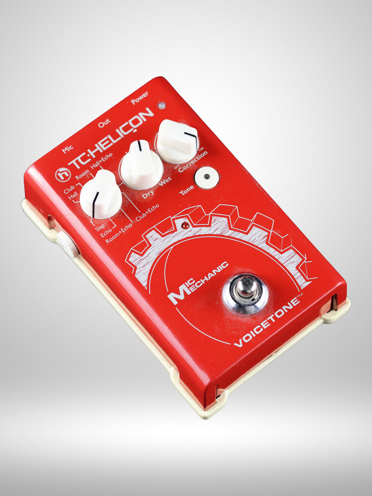TC-Helicon Voicetone Mic Mechanic Vocal Effects Pedal, Used