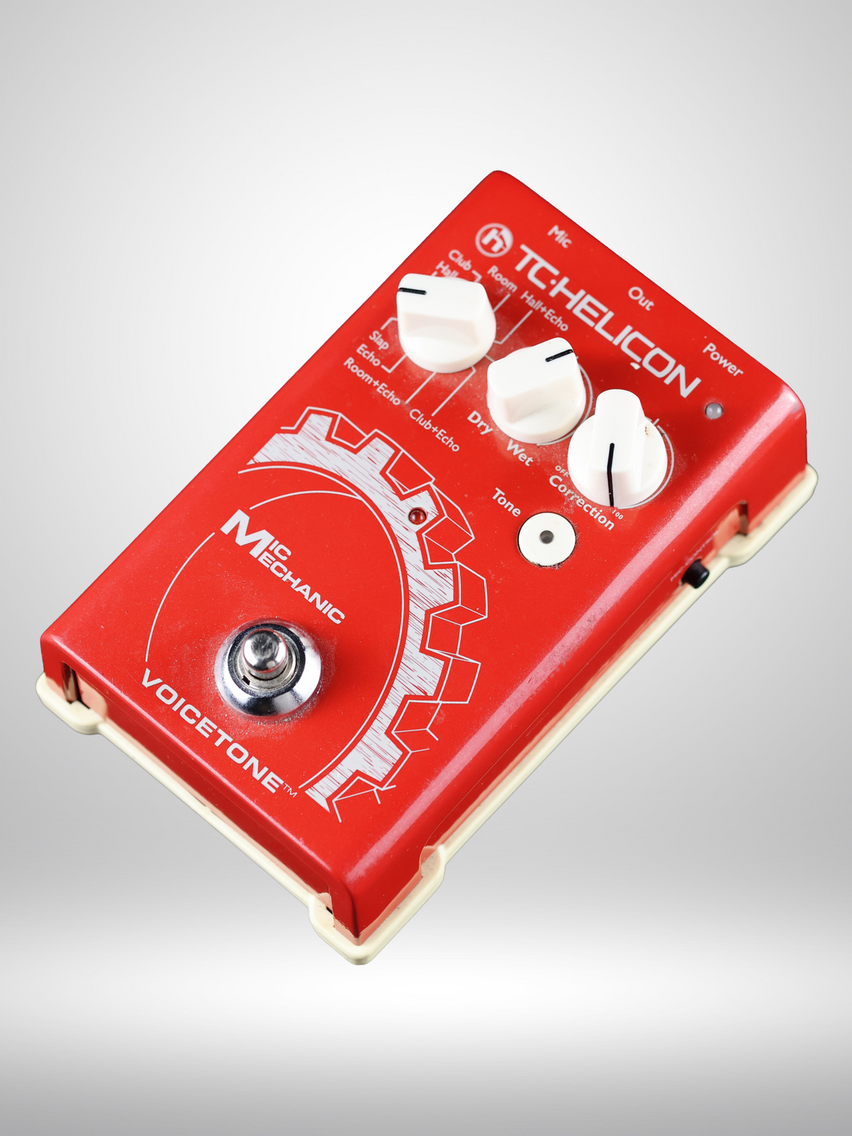 TC-Helicon Voicetone Mic Mechanic Vocal Effects Pedal, Used