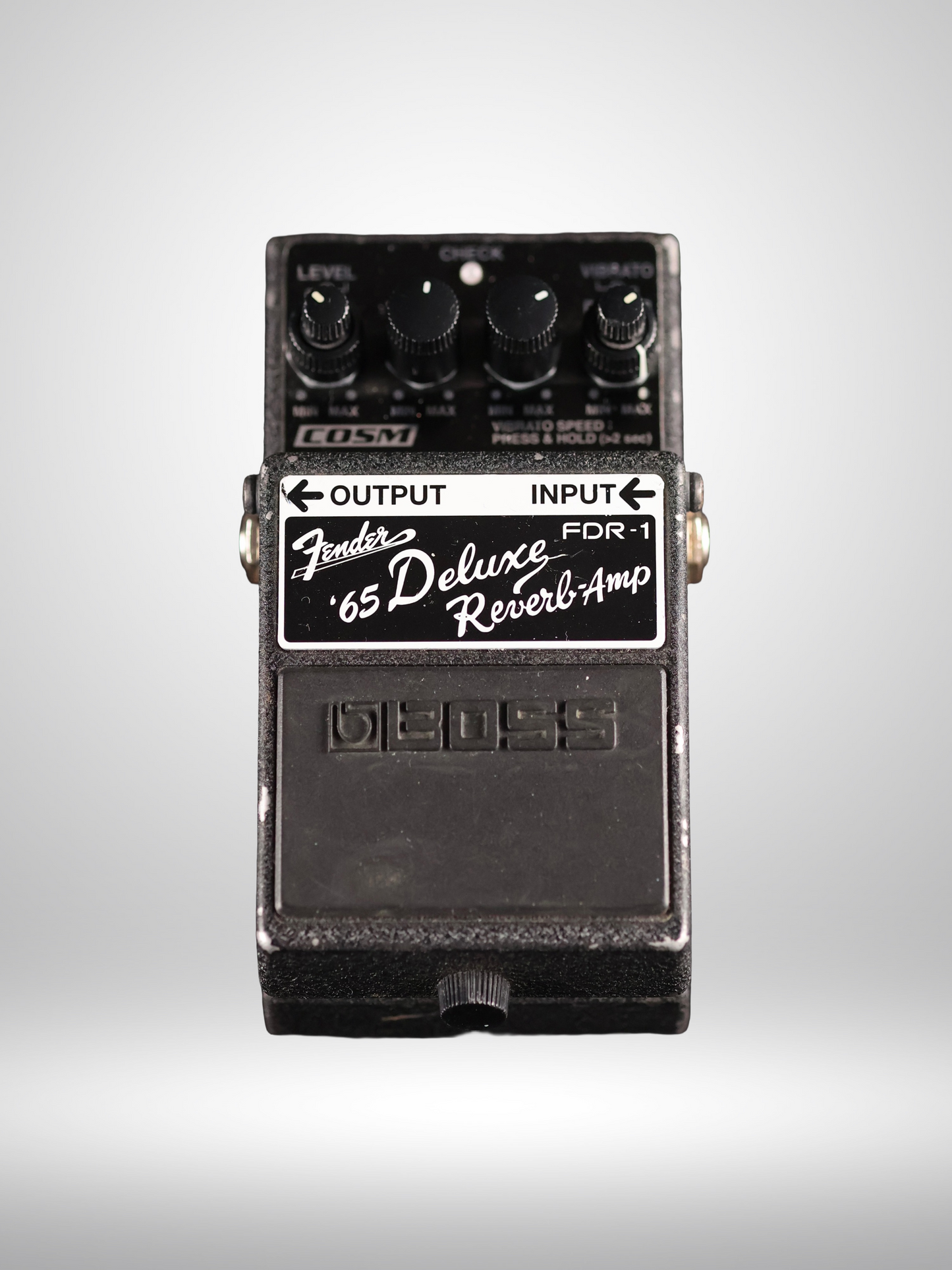 Boss Fender '65 Deluxe Reverb-Amp FDR-1 Guitar Pedal, Used