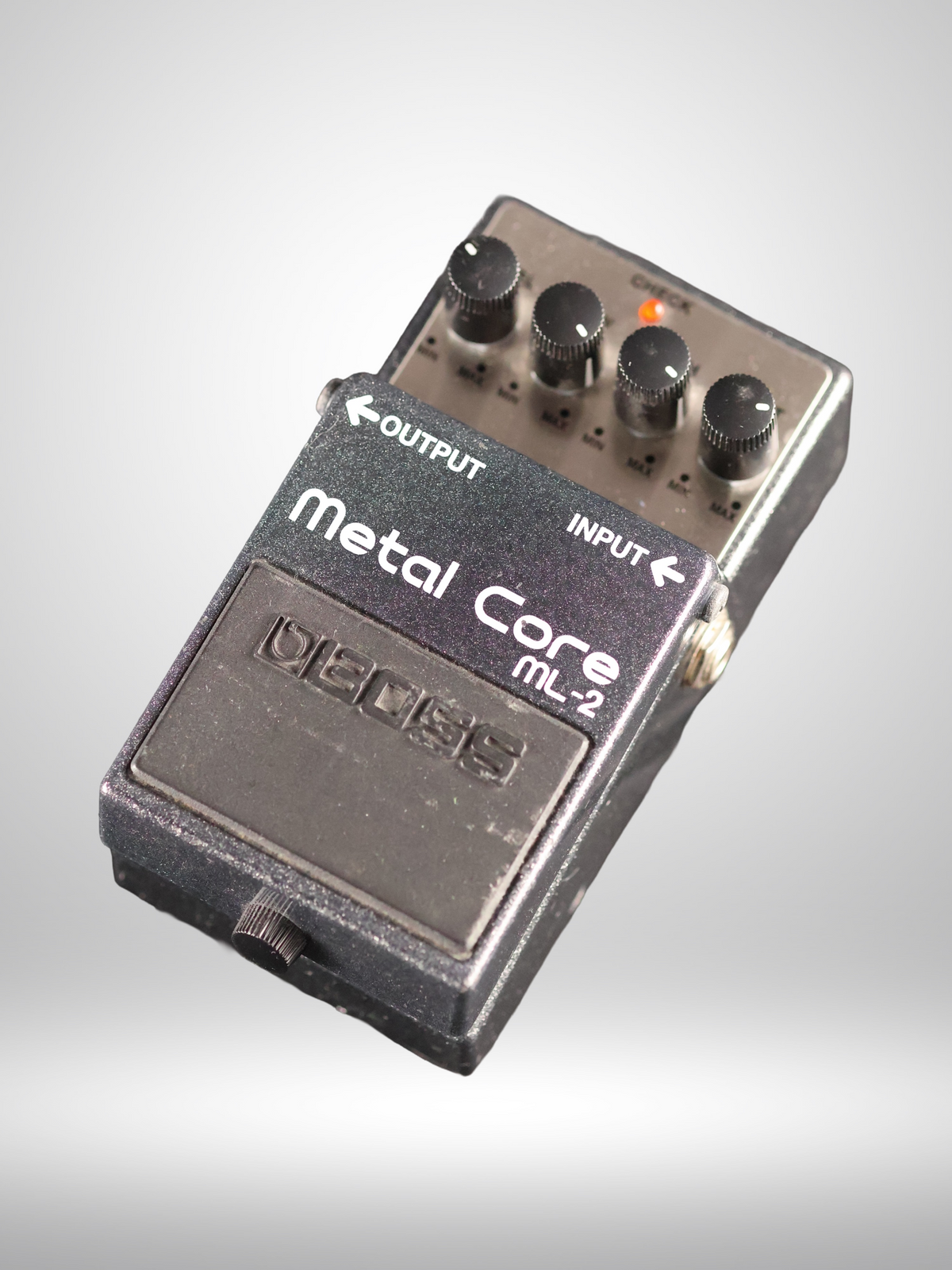 Boss ML-2 Metal Core Guitar Pedal, Black Metallic, 2006 - Present, Used