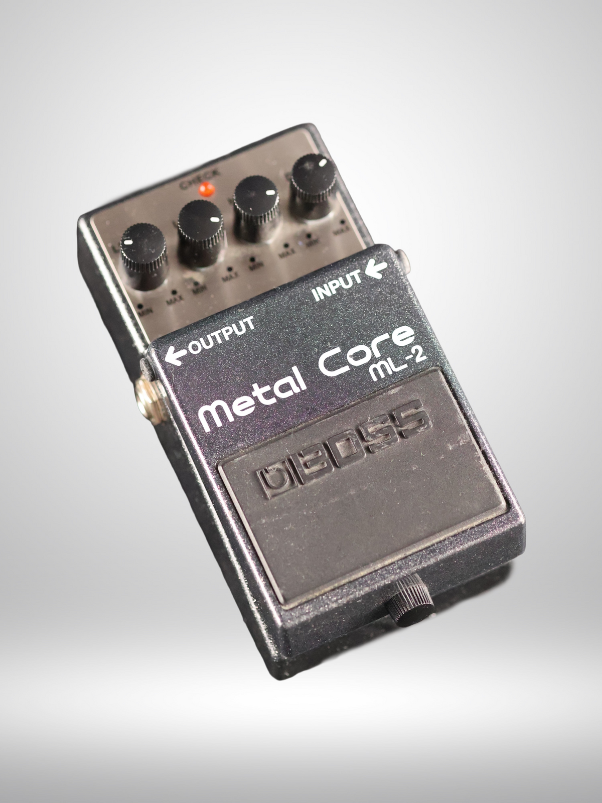 Boss ML-2 Metal Core Guitar Pedal, Black Metallic, 2006 - Present, Used