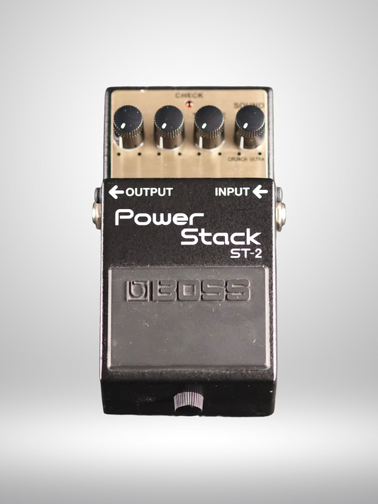 Boss ST-2 Power Stack Guitar Pedal, Black, 2010 - Present, Used