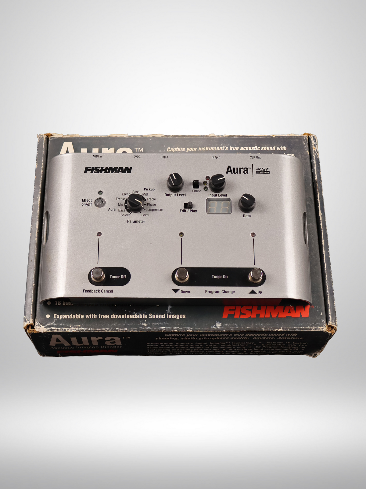 Fishman Aura AST Acoustic Imaging Blender, with Original Box, Used
