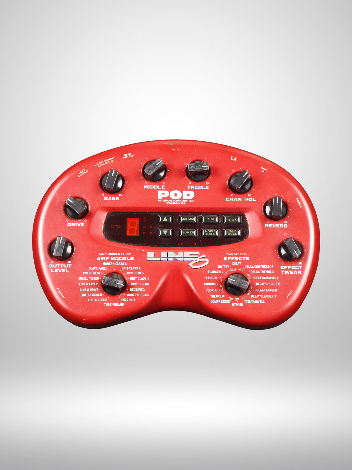 Line 6 Pod 2.0 Amp Modeller & Multi Effect Pedal, Used