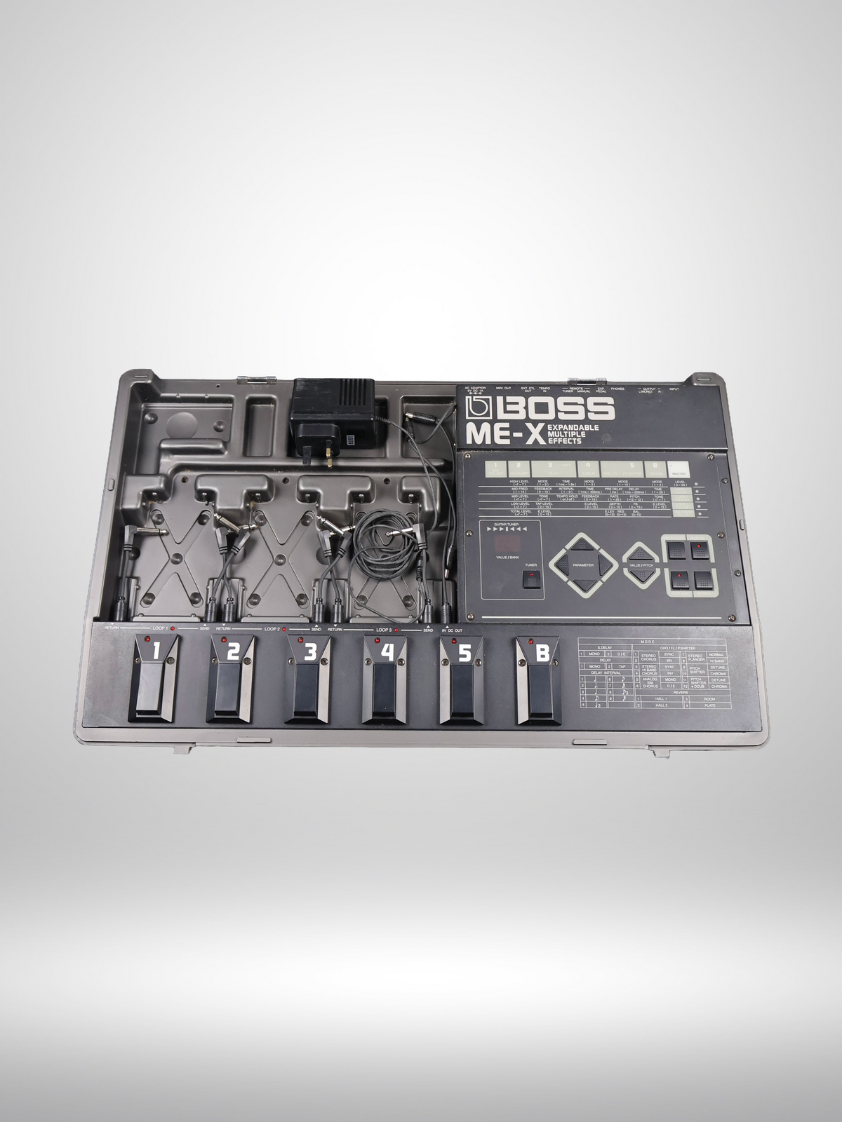 Boss ME-X Expandable Multi-Effects Pedal, Used