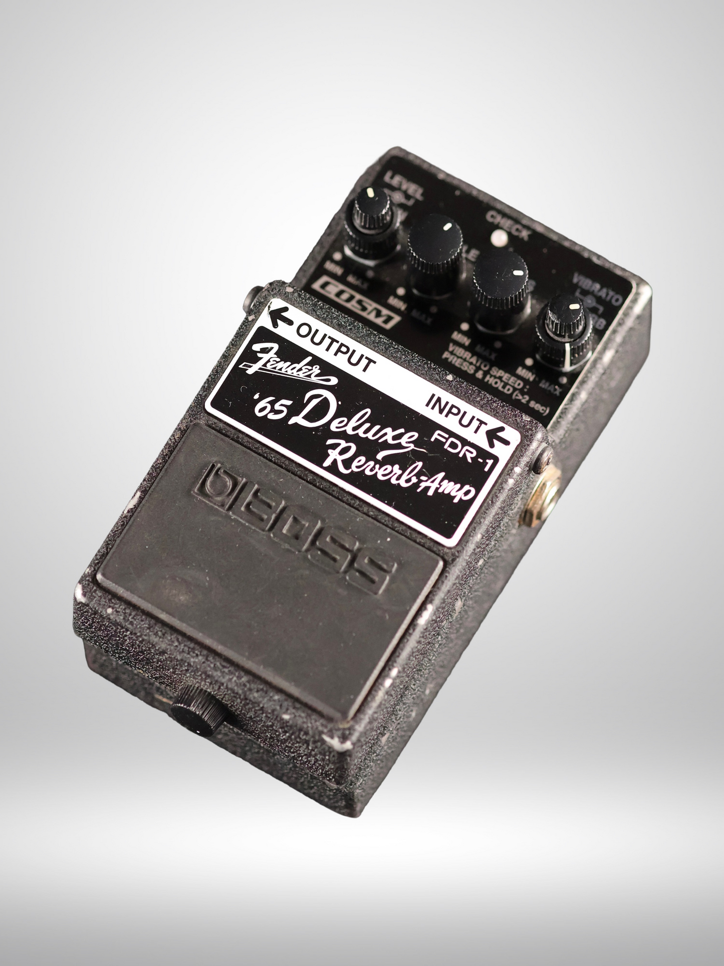 Boss Fender '65 Deluxe Reverb-Amp FDR-1 Guitar Pedal, Used