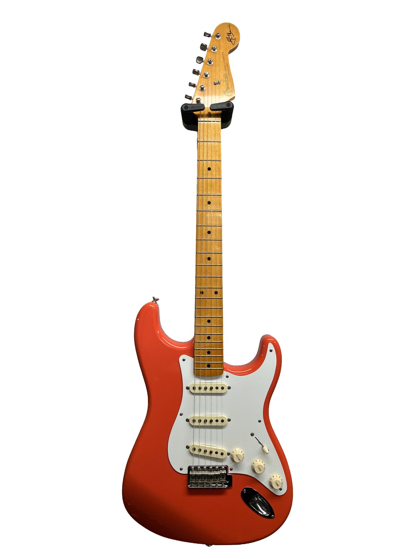 Fender Hank Marvin Signature Stratocaster, Fiesta Red (1999) RARE, Used