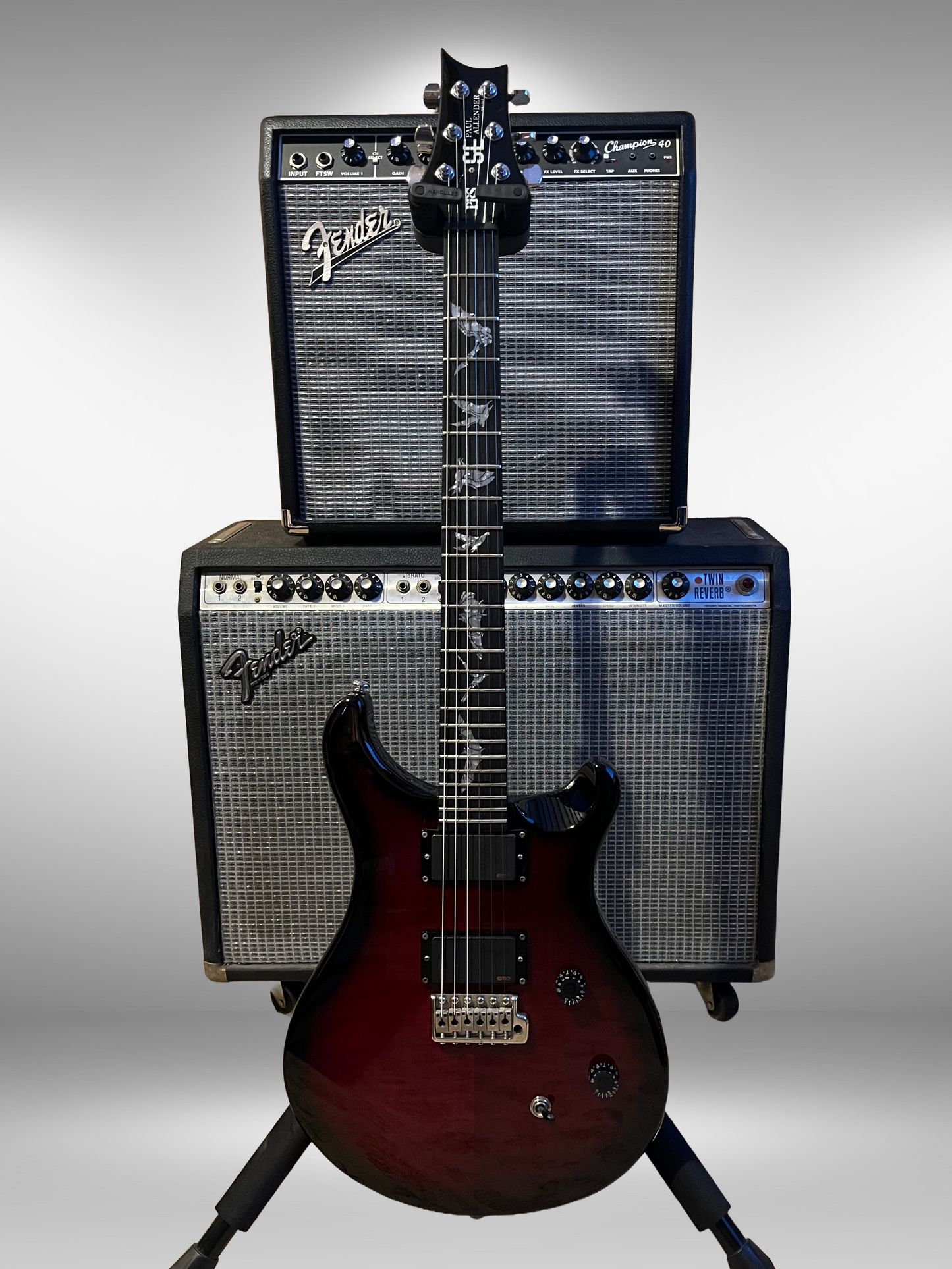 PRS SE Paul Allender II, Scarlet Redburst (2010) Used