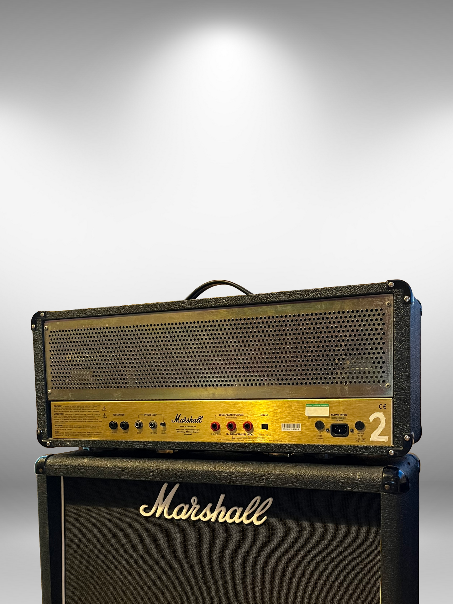 Marshall JCM 2000 DSL 50 Dual Super Lead 2-Channel 50W Amp Head, Used