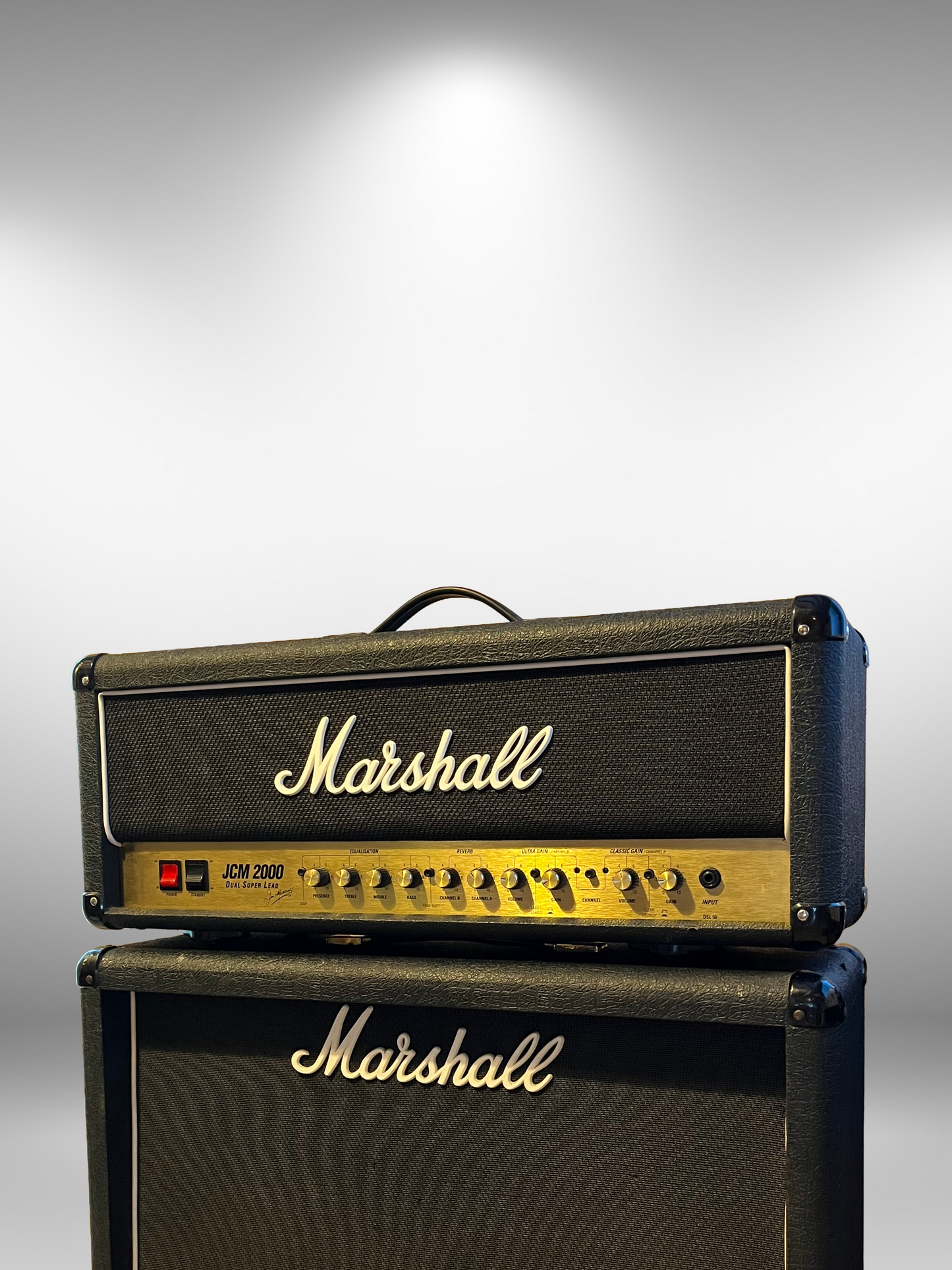 Marshall JCM 2000 DSL 50 Dual Super Lead 2-Channel 50W Amp Head, Used