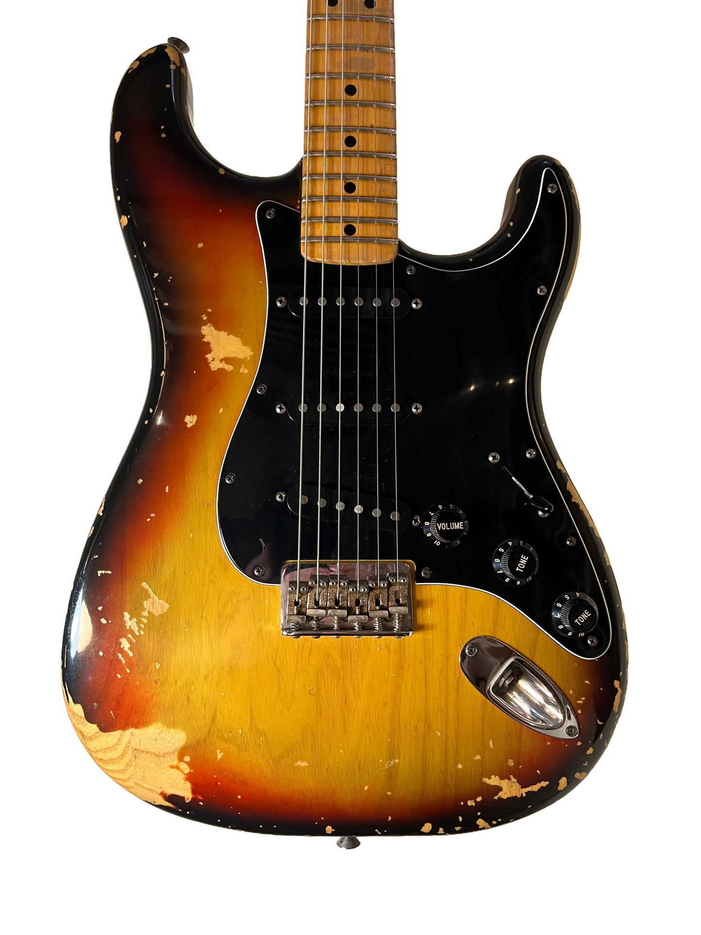 Vintage Fender USA Stratocaster, Sunburst (1977), Used