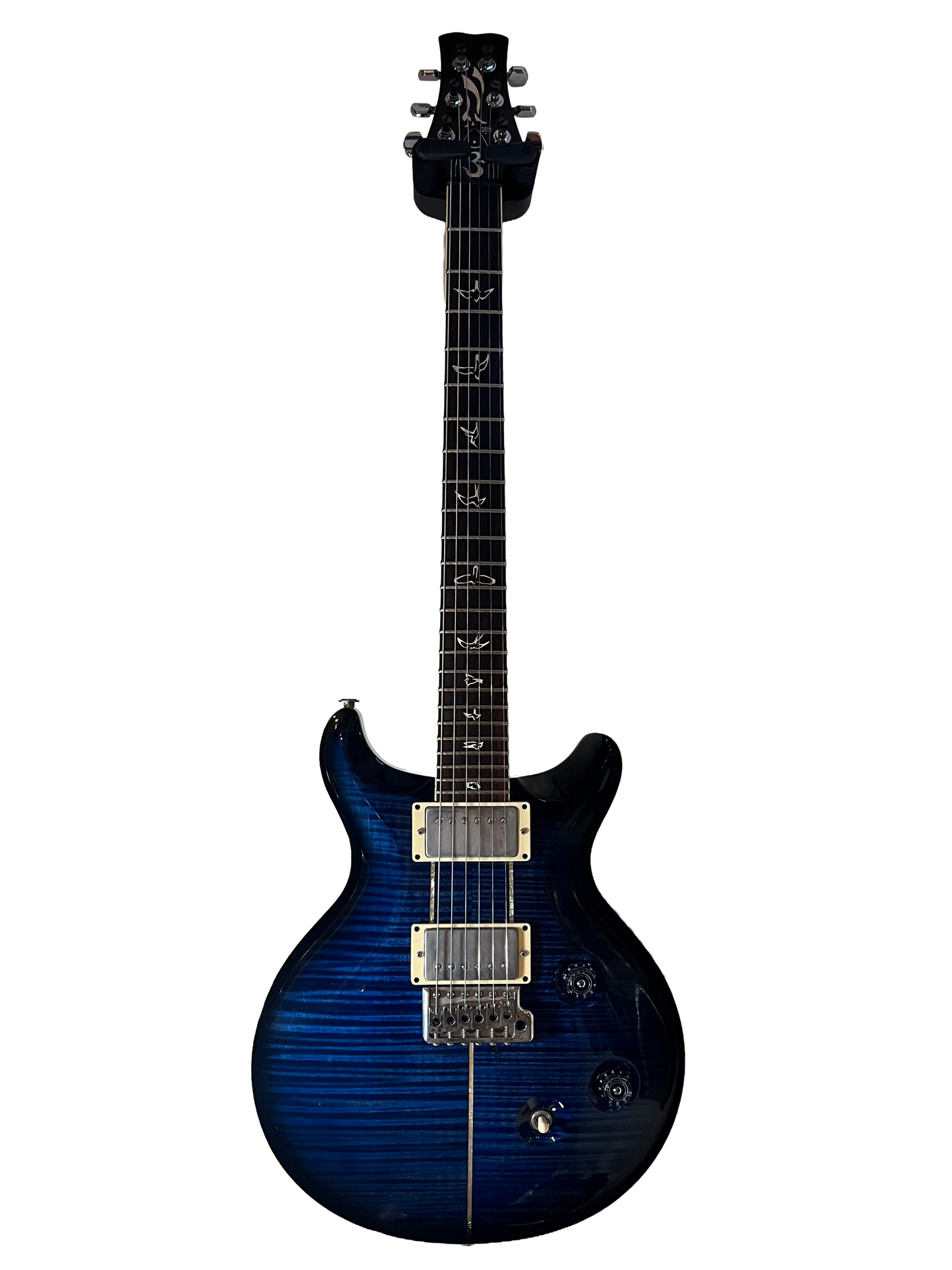 PRS Santana Signature 10 Top 25th Anniversary, Sapphire Blue Smokeburst (2010) Used