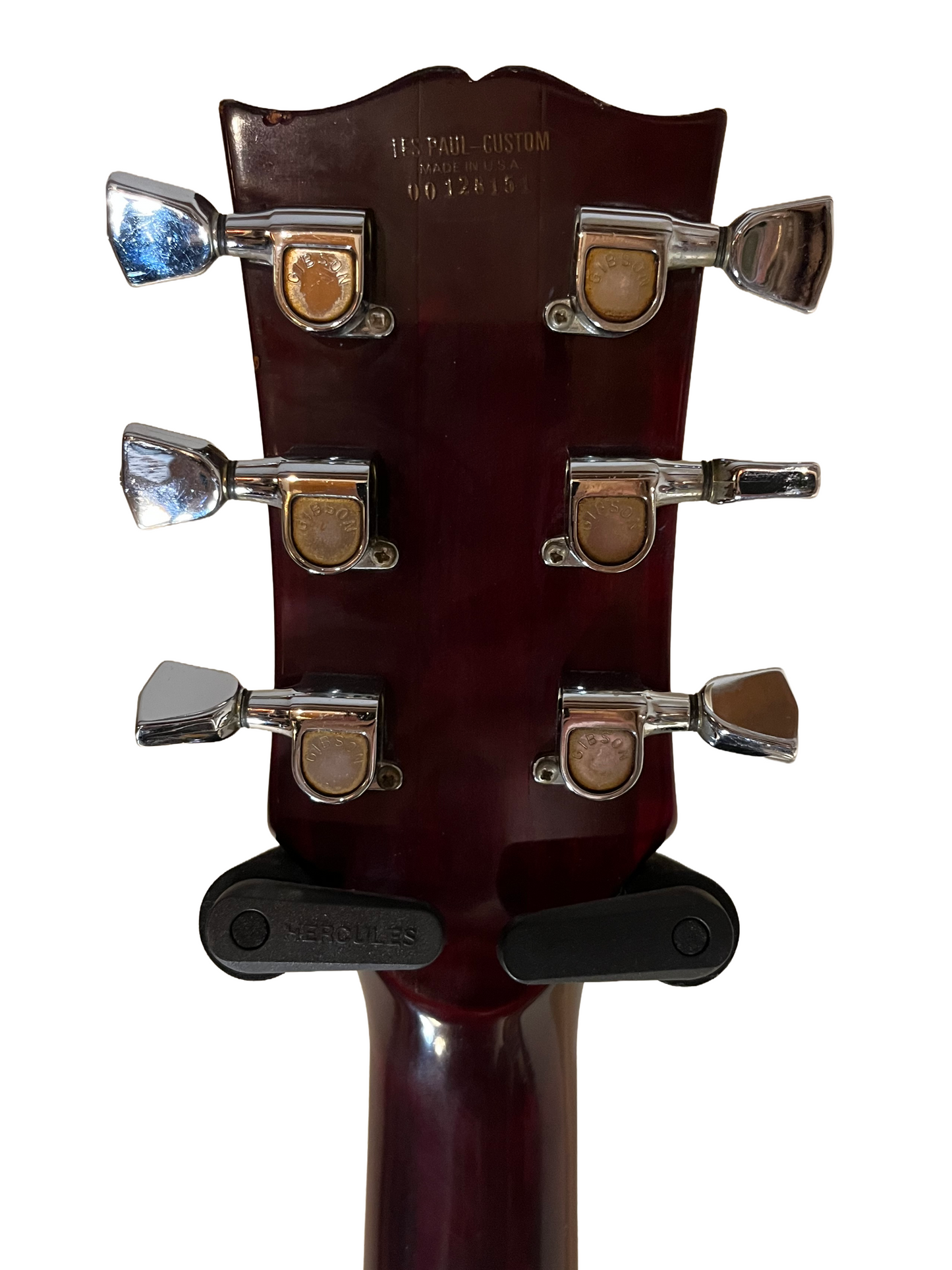 Vintage Gibson Les Paul Custom, Wine Red (1976), Used