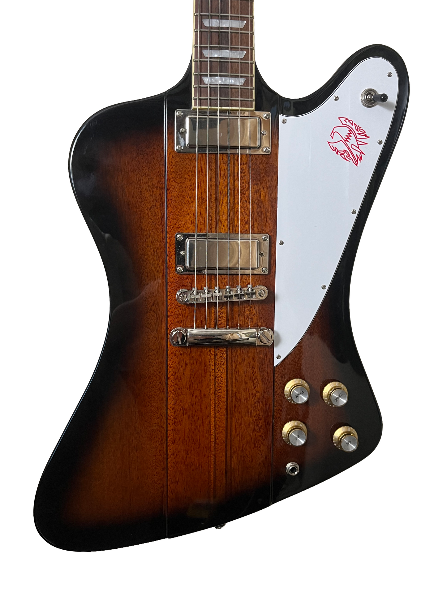 Epiphone Firebird V, Vintage Sunburst (2023), Used