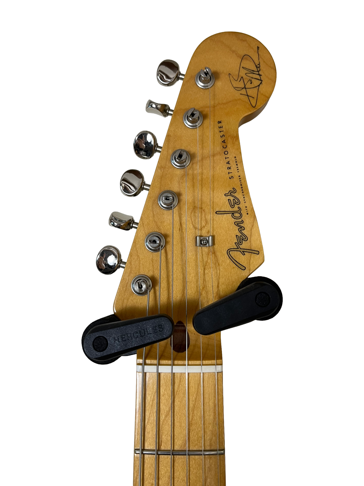 Fender Hank Marvin Signature Stratocaster, Made In Japan, Fiesta Red (1997) RARE