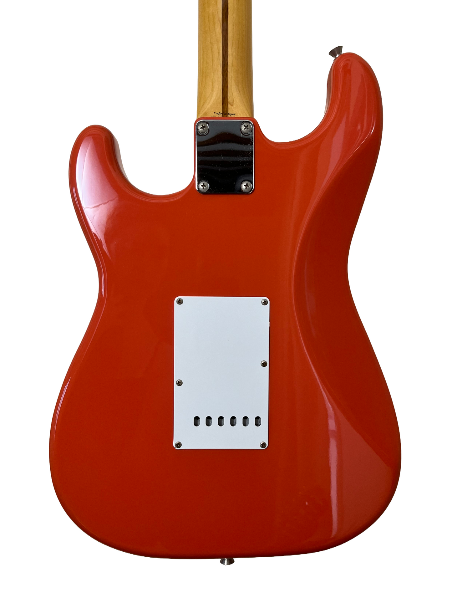 Fender Hank Marvin Signature Stratocaster, Made In Japan, Fiesta Red (1997) RARE
