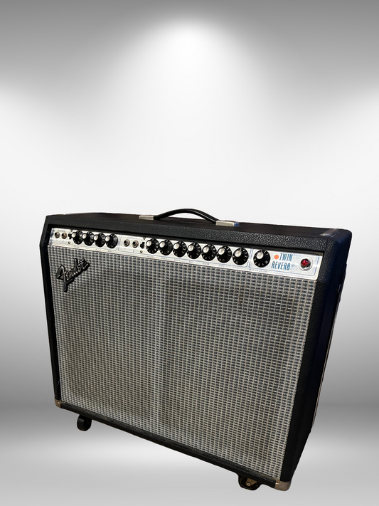 Fender Twin Reverb Amp, Silverface, 1980, Used