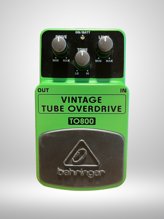 Behringer T0800 Vintage Tube Overdrive Pedal, Used