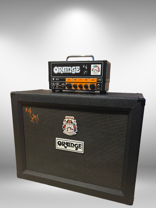 Orange TT15JR Slipknot Signature Jim Root 4 Terror 15W Amp Head & Jim Root 4 2x12 Cabinet, Used