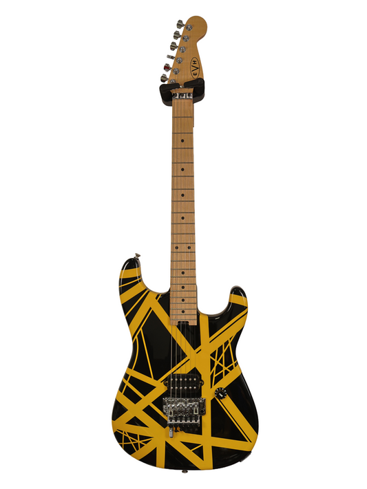 EVH Striped Series Bumblebee, Black With Yellow Stripes (2016)
