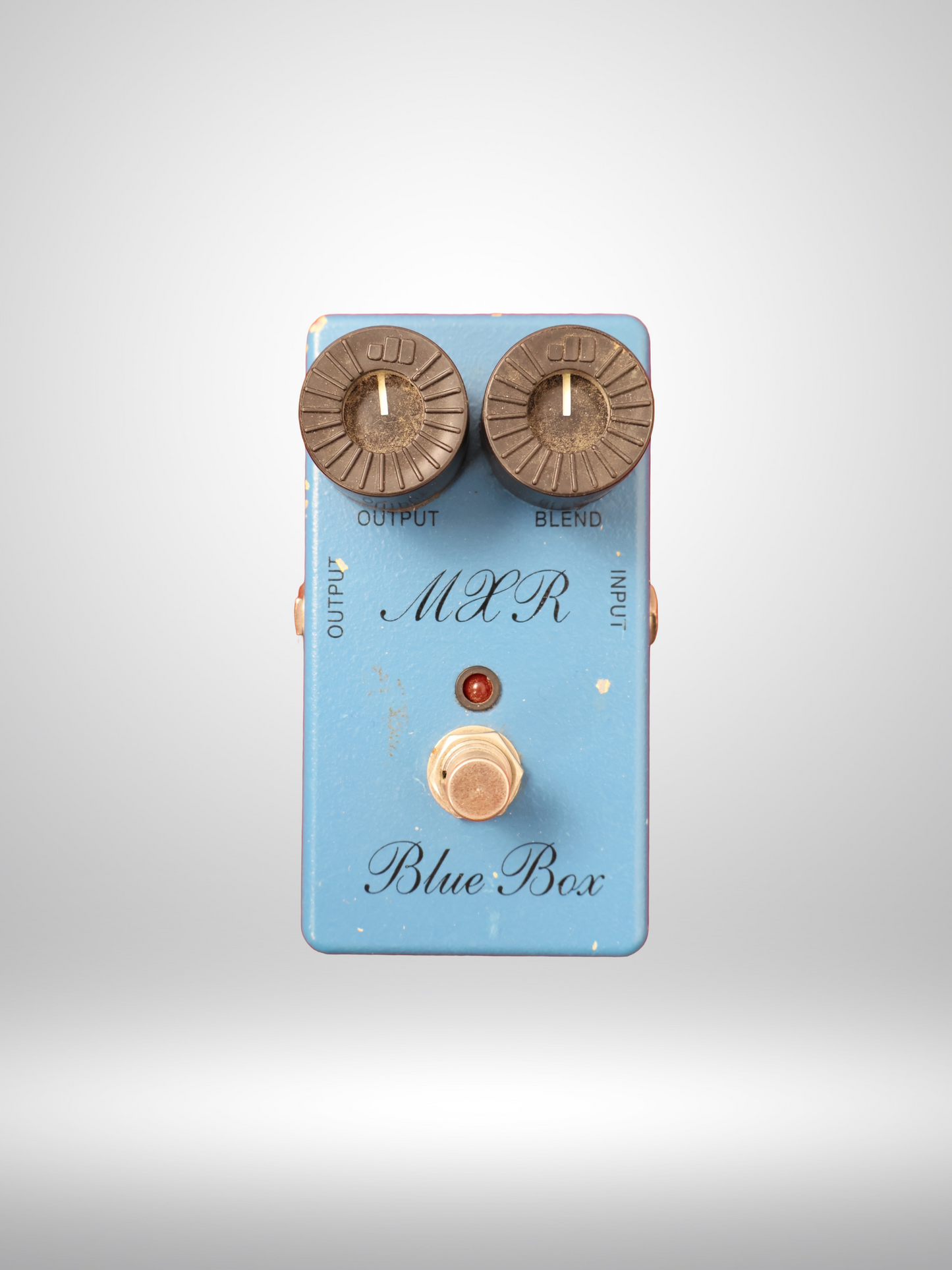 MXR Script Logo Blue Box Guitar Pedal, Owned by Adrian Utley (Portishead)