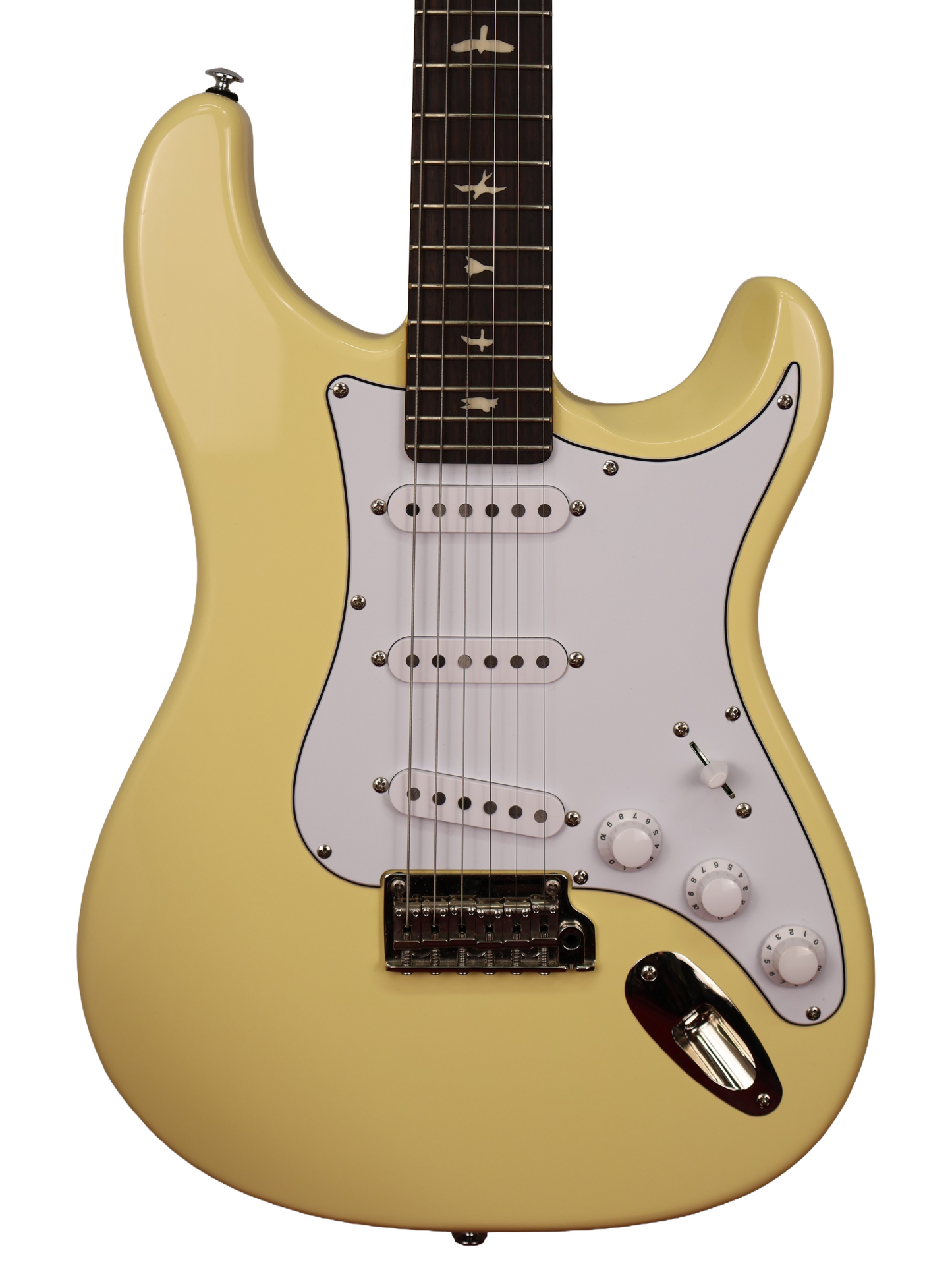 PRS SE Signature John Mayer Silver Sky, Moon White (2022)