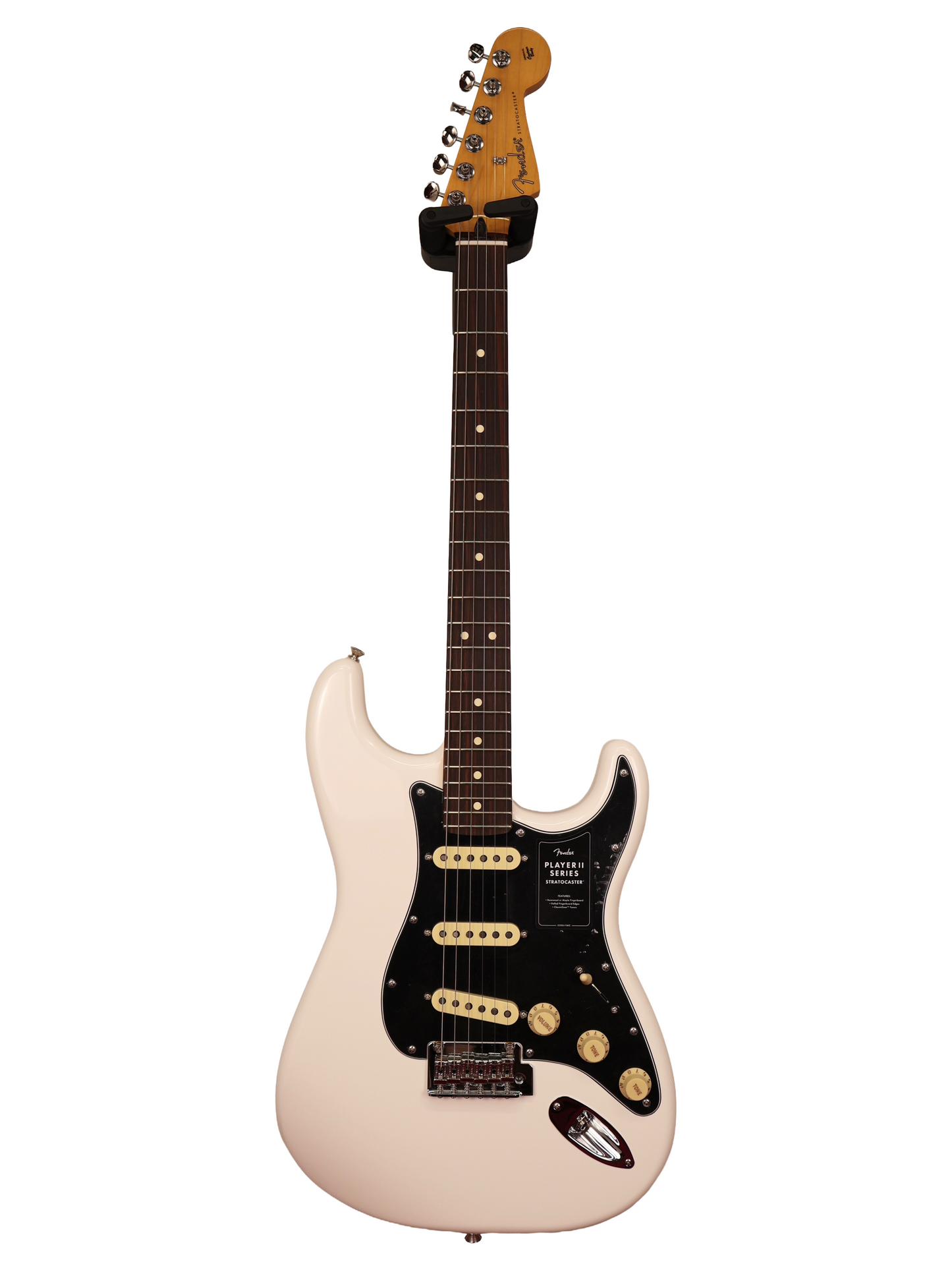 Fender Player II Stratocaster SSS, Rosewood Fingerboard, Polar White (2024)