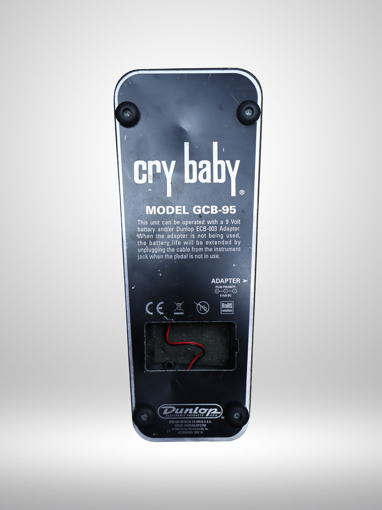 Dunlop Cry Baby Wah Pedal GCB-95, Used