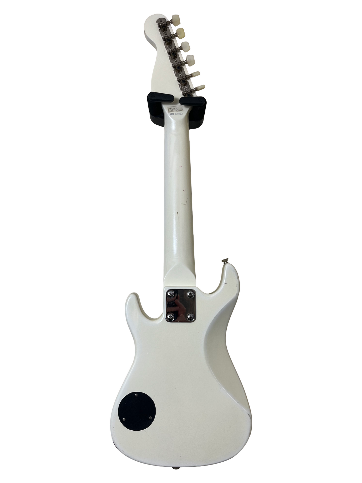 Synsonics Jr Pro Mini Electric Guitar, White