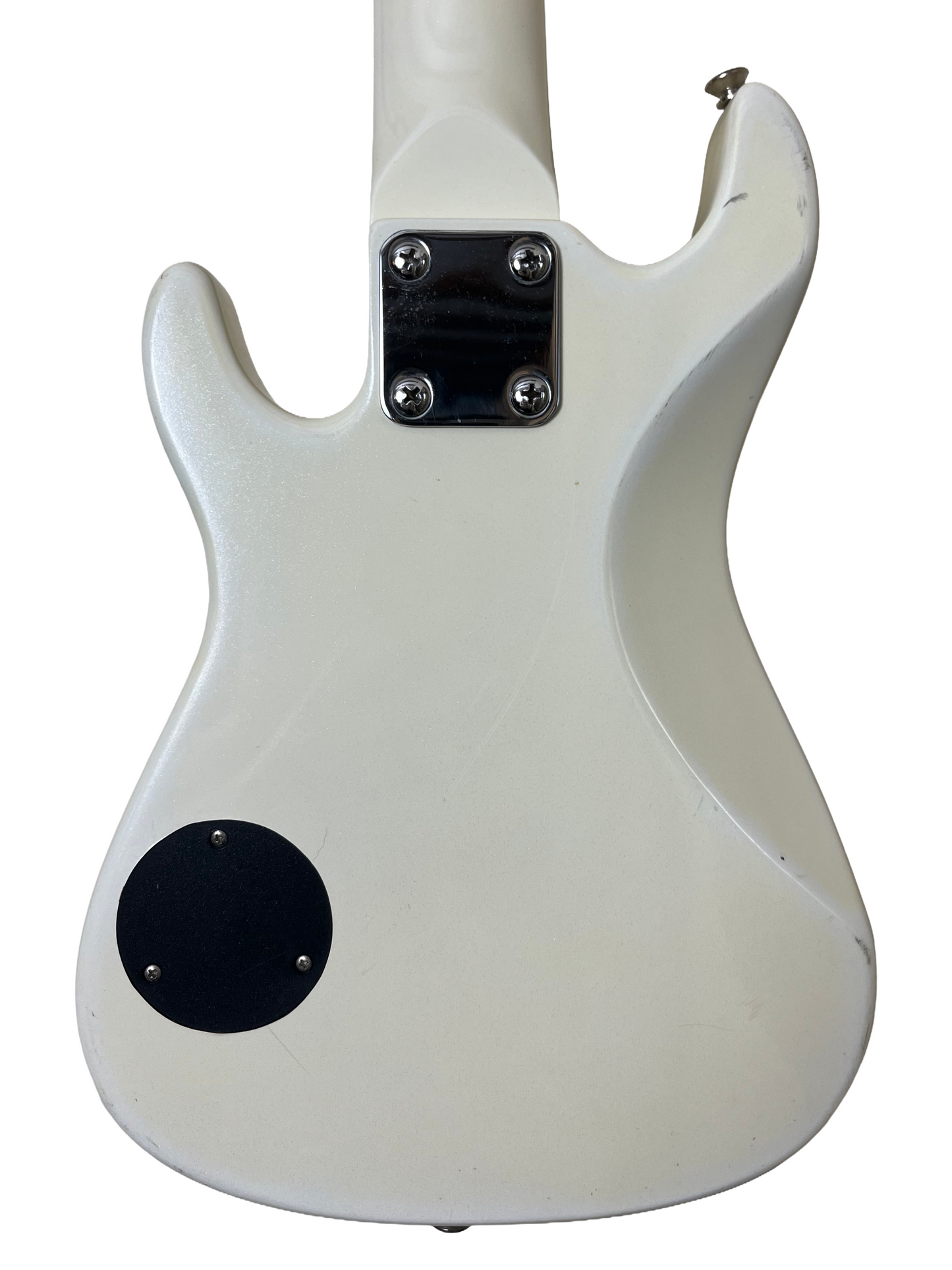 Synsonics Jr Pro Mini Electric Guitar, White
