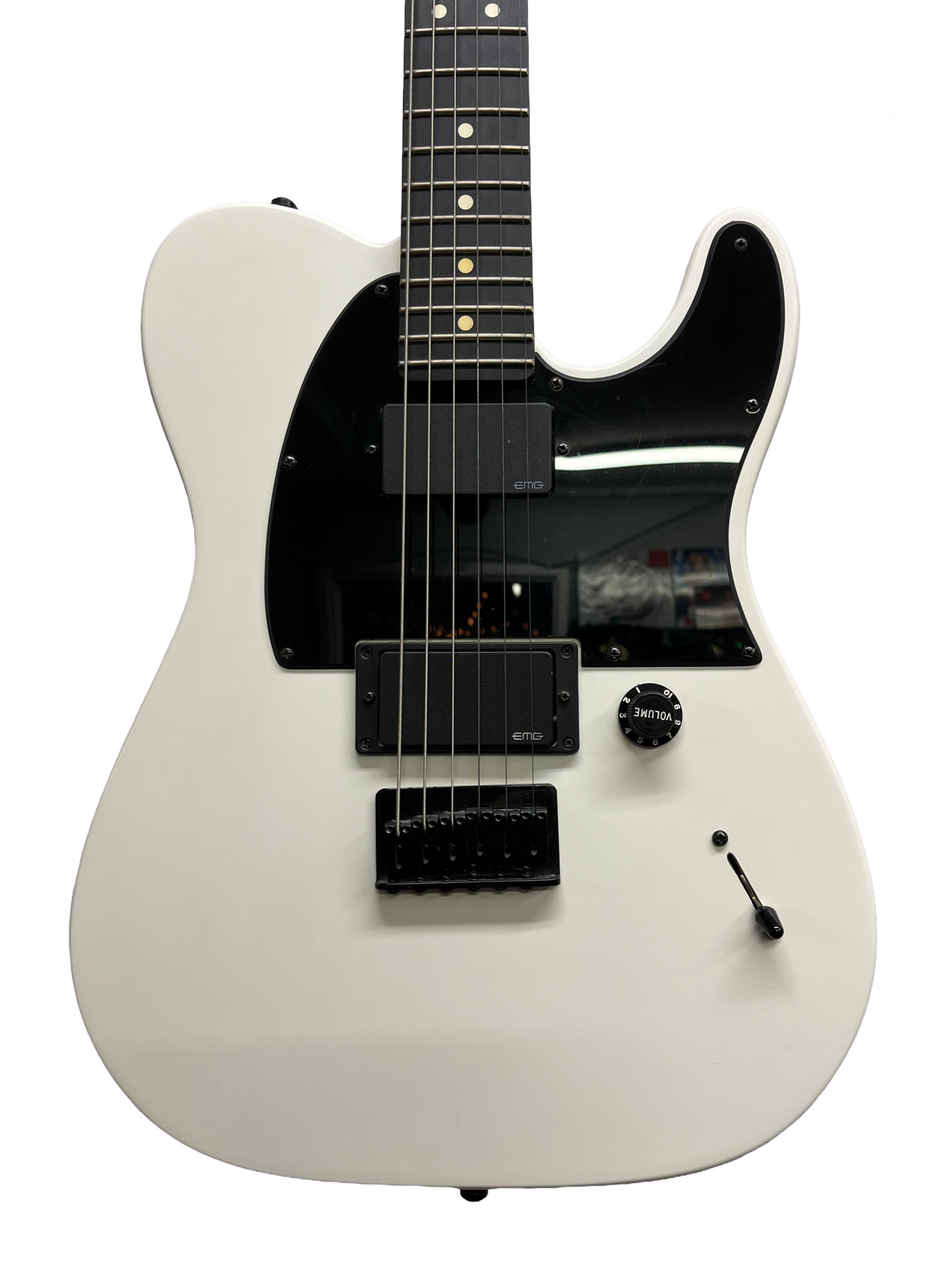 Fender Jim Root Telecaster, Ebony Fingerboard, Flat White (2014) Used