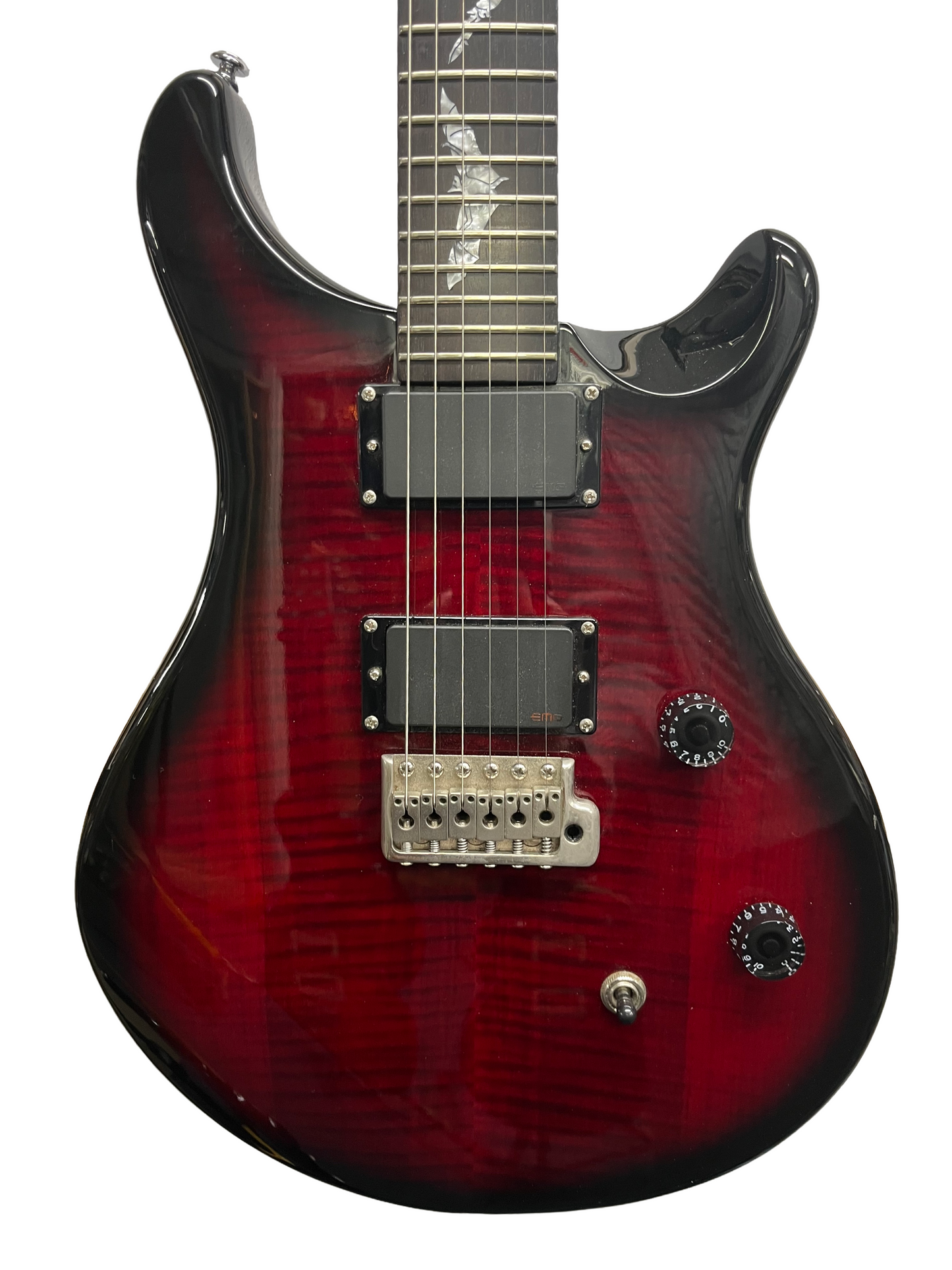 PRS SE Paul Allender II, Scarlet Redburst (2010) Used
