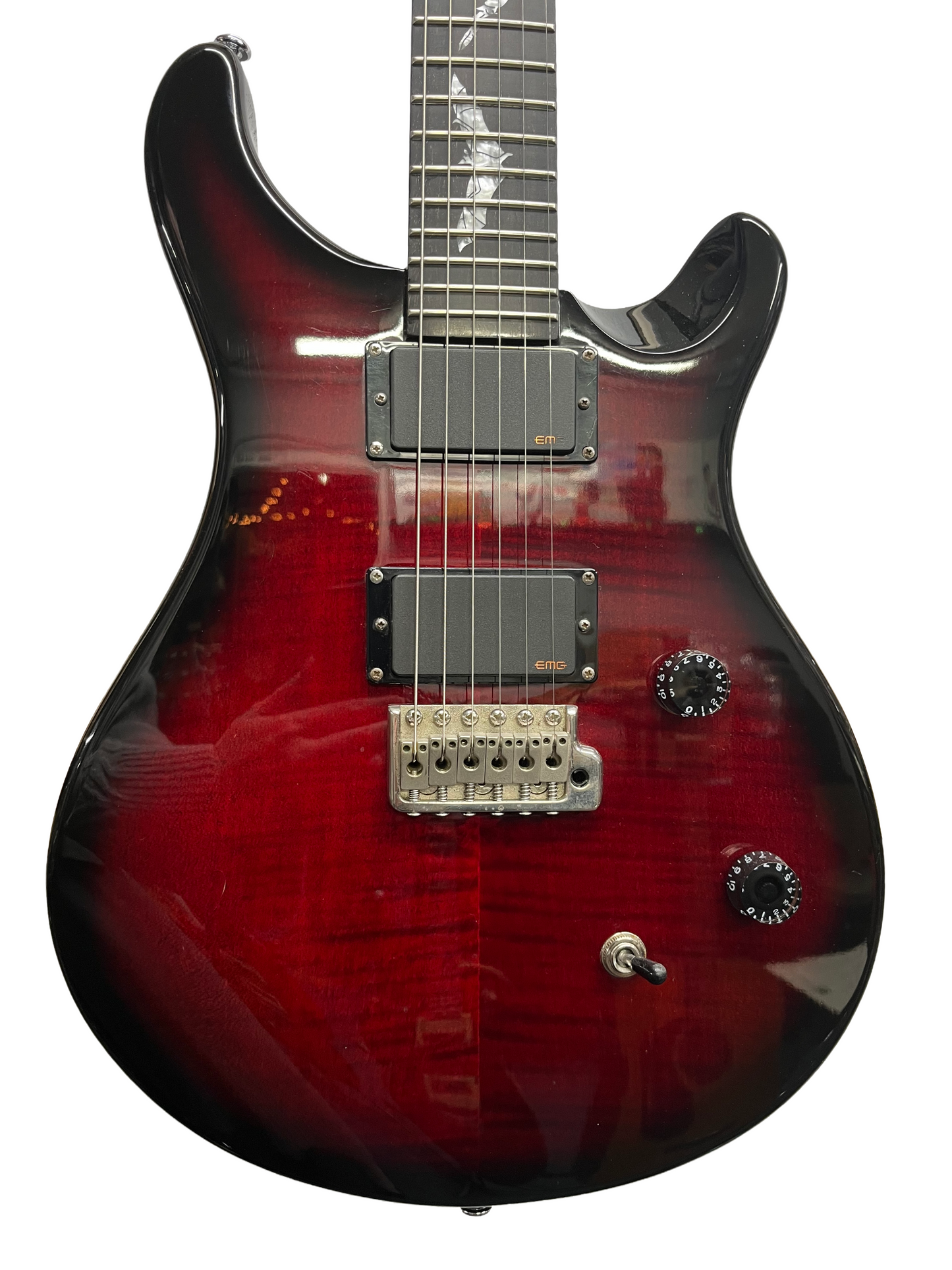 PRS SE Paul Allender II, Scarlet Redburst (2010) Used