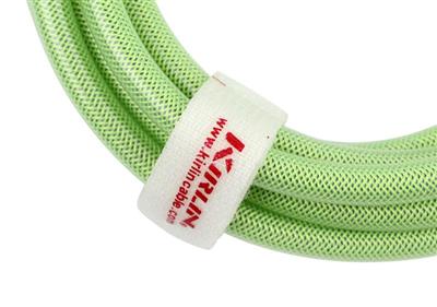 Kirlin 10ft Fabric Gel Straight/Straight Guitar Cable, Green